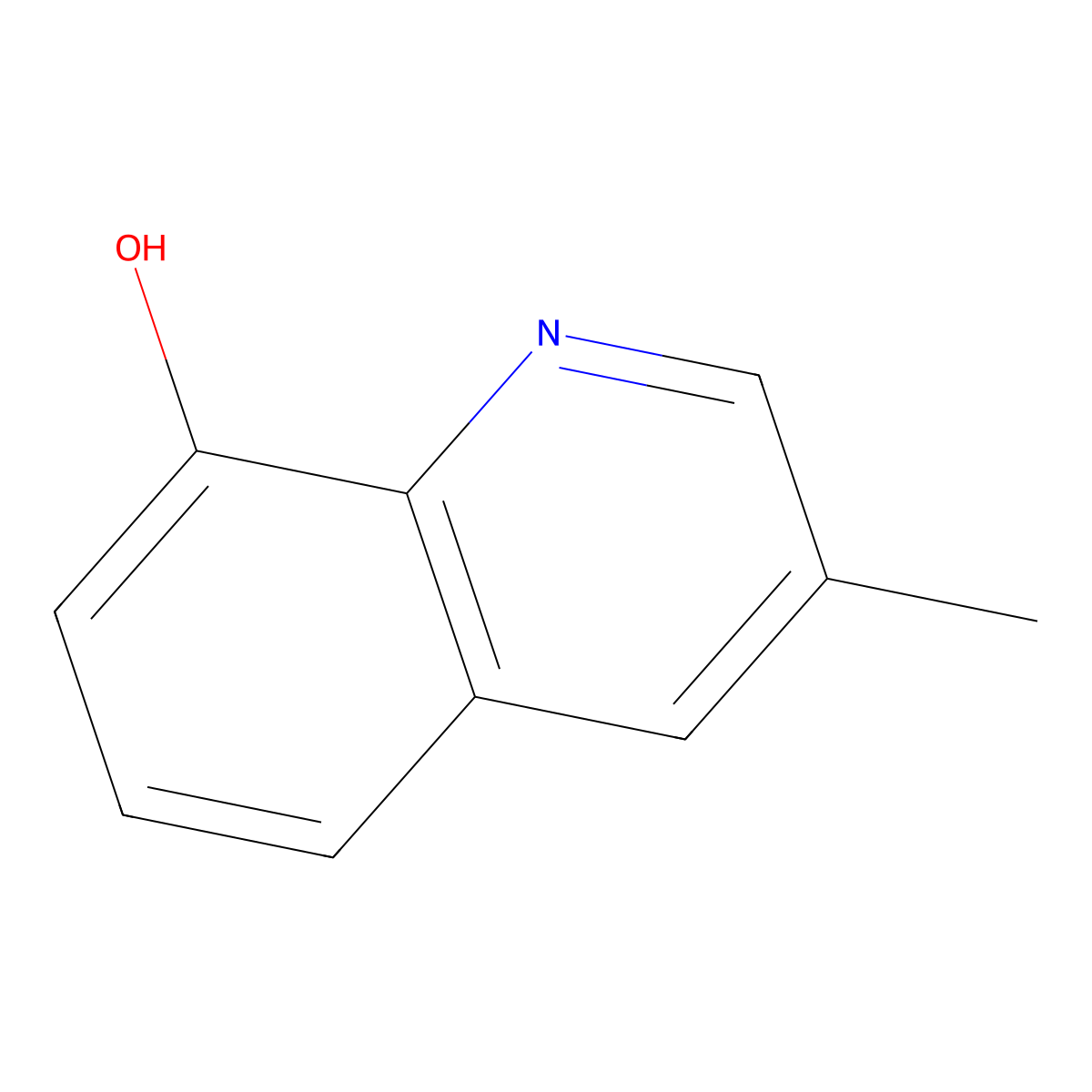 3-Methylquinolin-8-ol molecular structure, CAS 75457-13-5