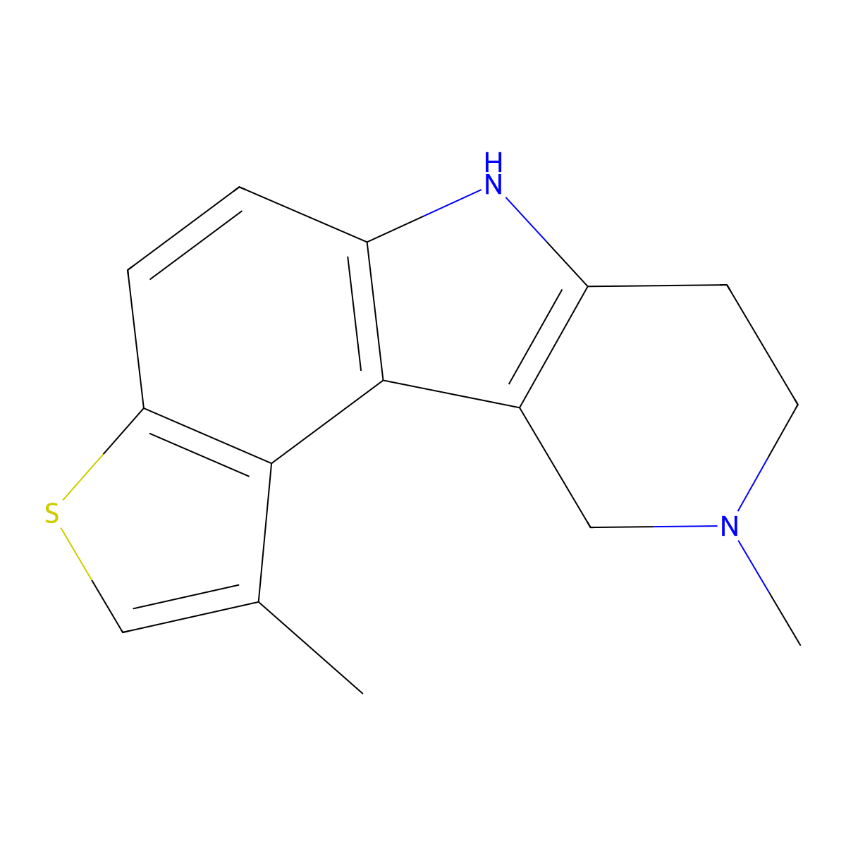 Tienocarbine molecular structure, CAS 75458-65-0