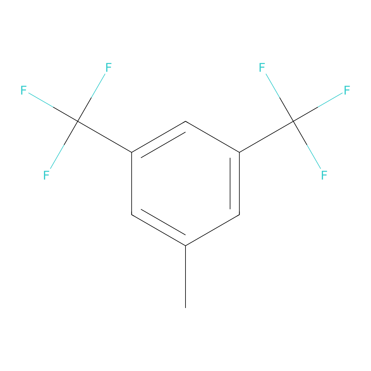 3,5-Ditrifluoromethylbenzyl molecular structure, CAS 75462-61-2