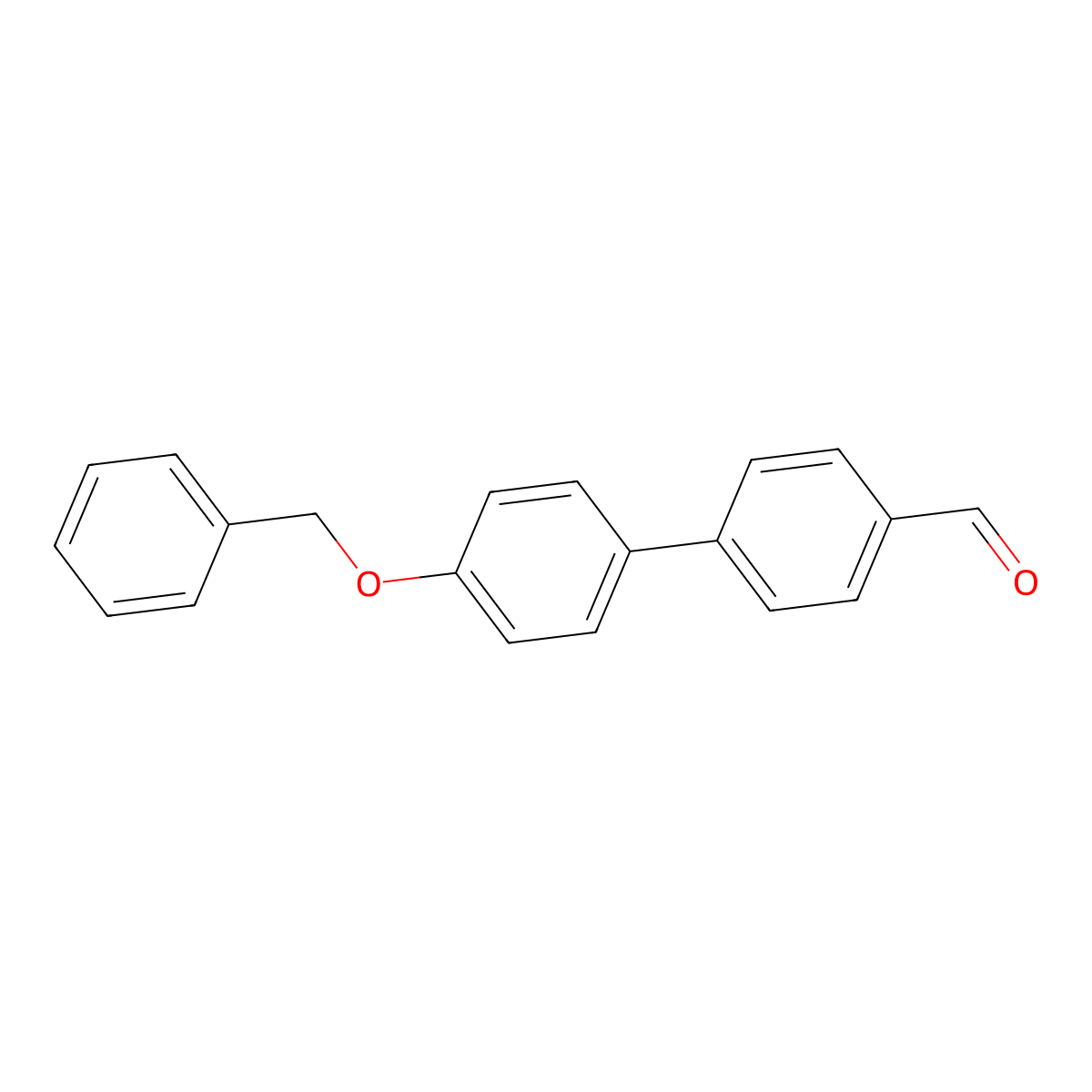 4'-(Benzyloxy)[1,1'-biphenyl]-4-carbaldehyde molecular structure, CAS 75472-37-6
