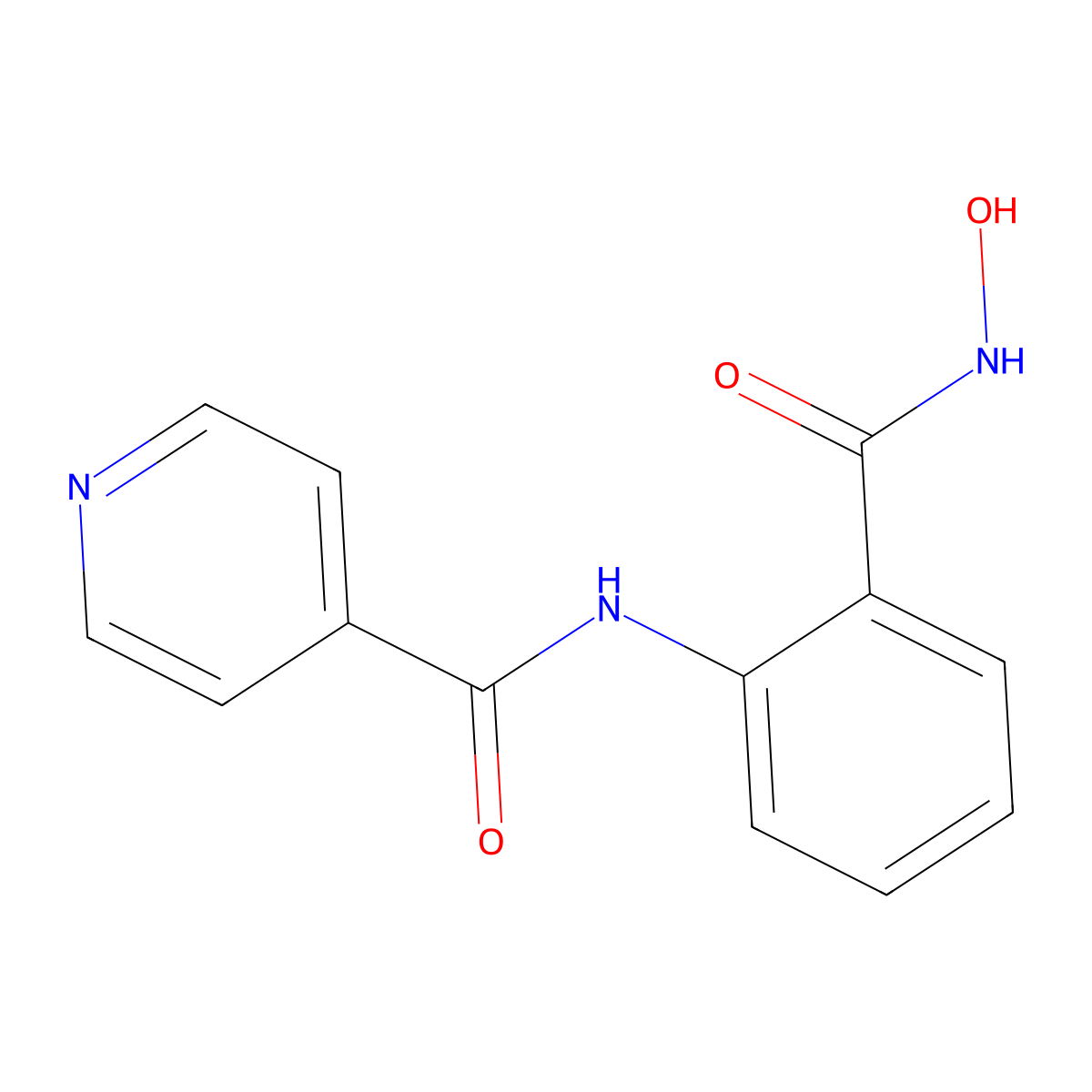 4-Pyridinecarboxamide,N-[2-[(hydroxyamino)carbonyl]phenyl]-(9CI) molecular structure, CAS 754972-10-6