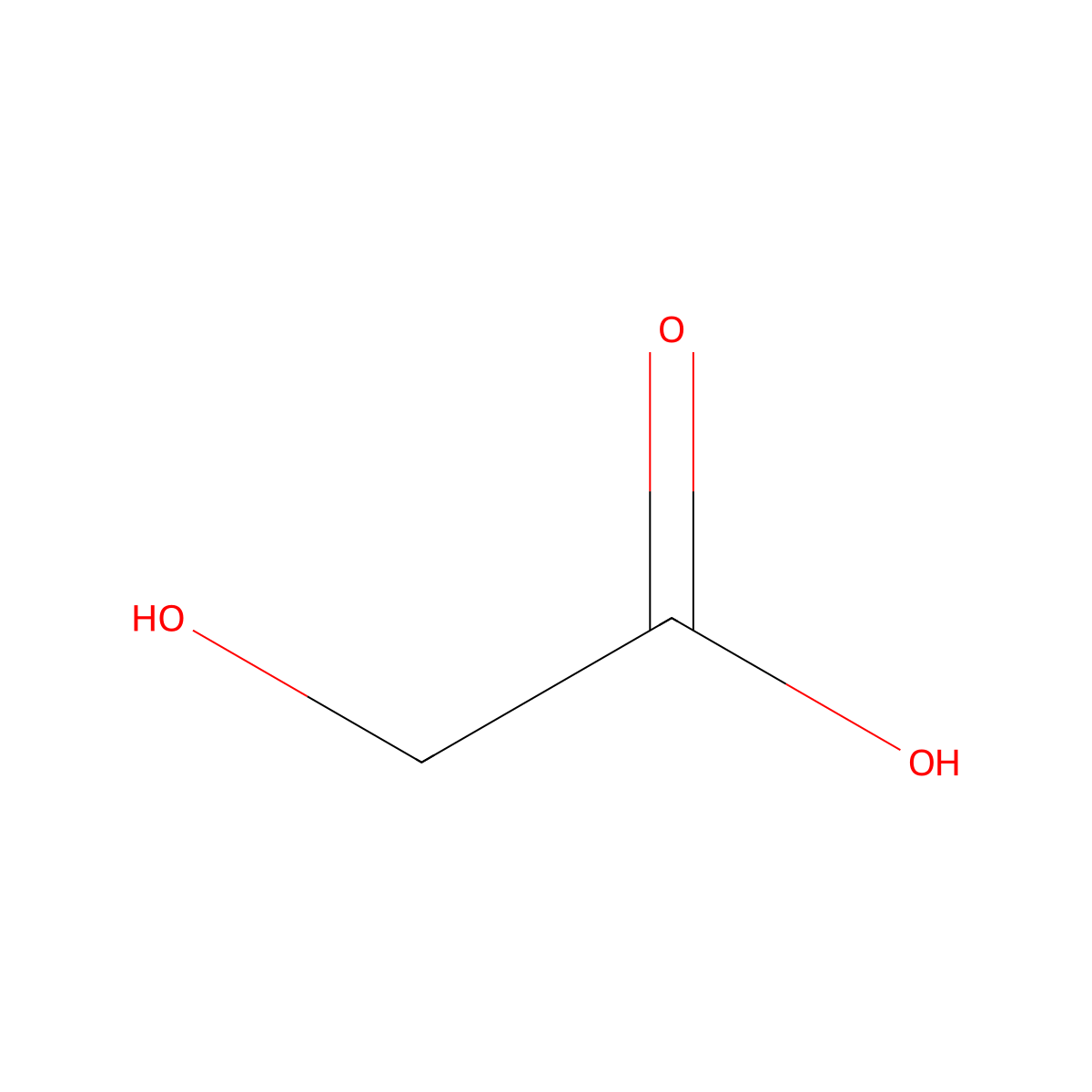 Glycolic-2,2-D2 acid molecular structure, CAS 75502-10-2