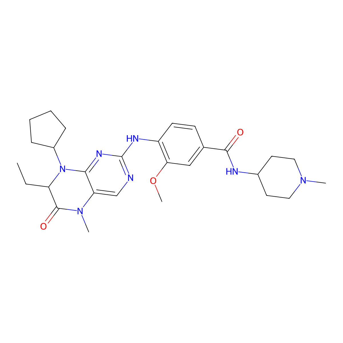 Bi 2536 molecular structure, CAS 755038-02-9