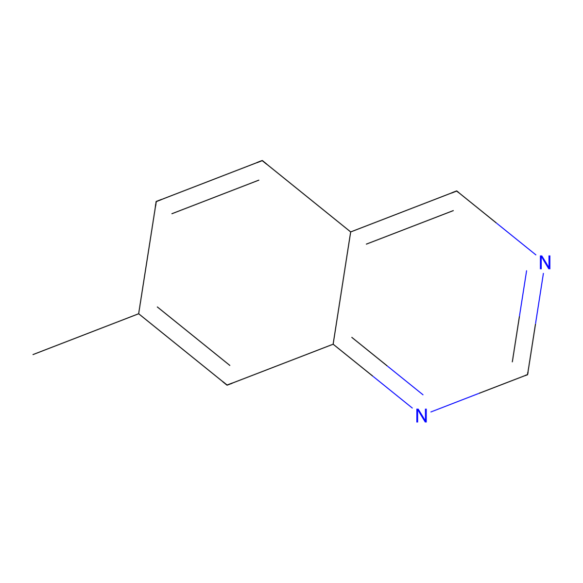 7-Methylquinazoline molecular structure, CAS 7556-98-1