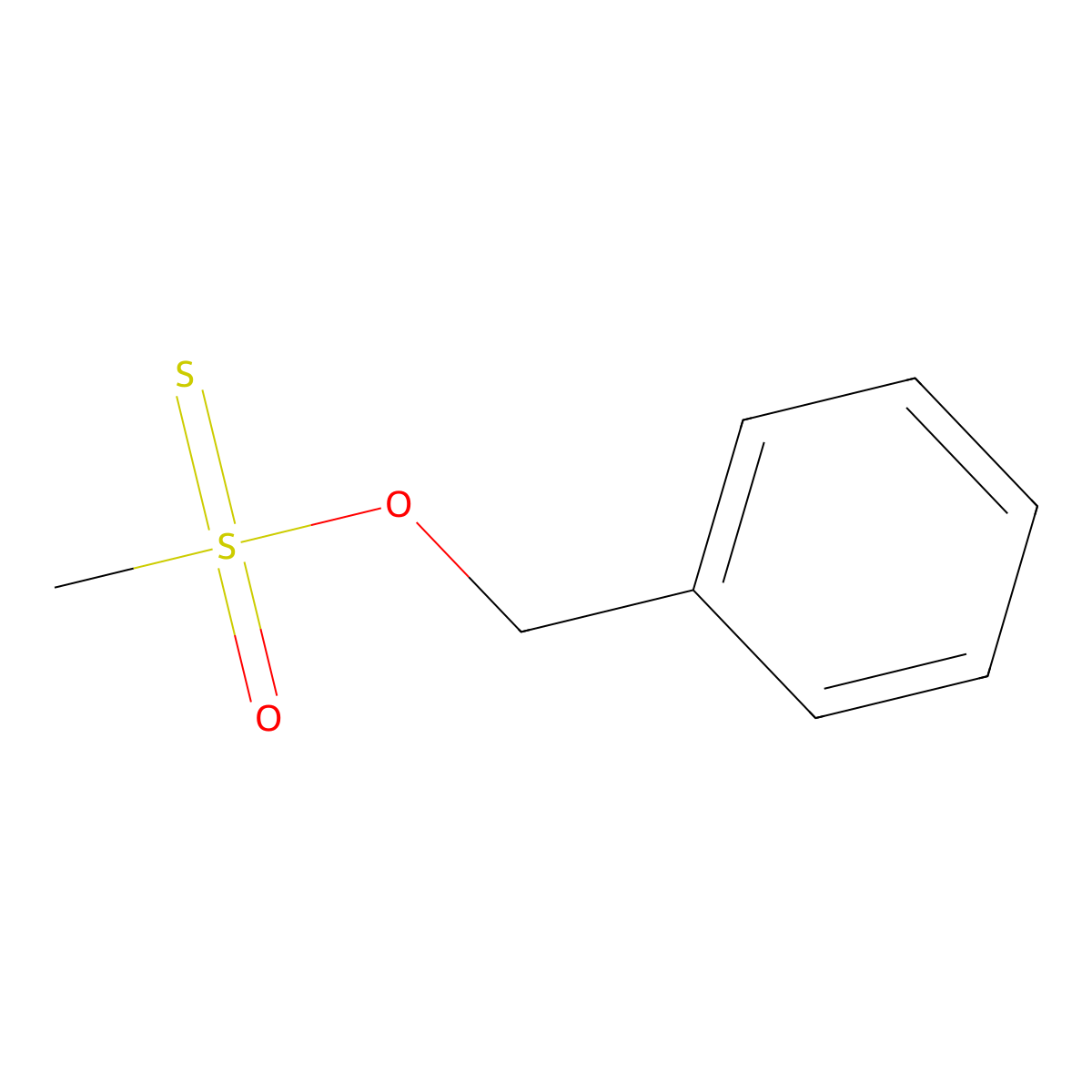 Benzyl methanethiosulfonate molecular structure, CAS 7559-62-8