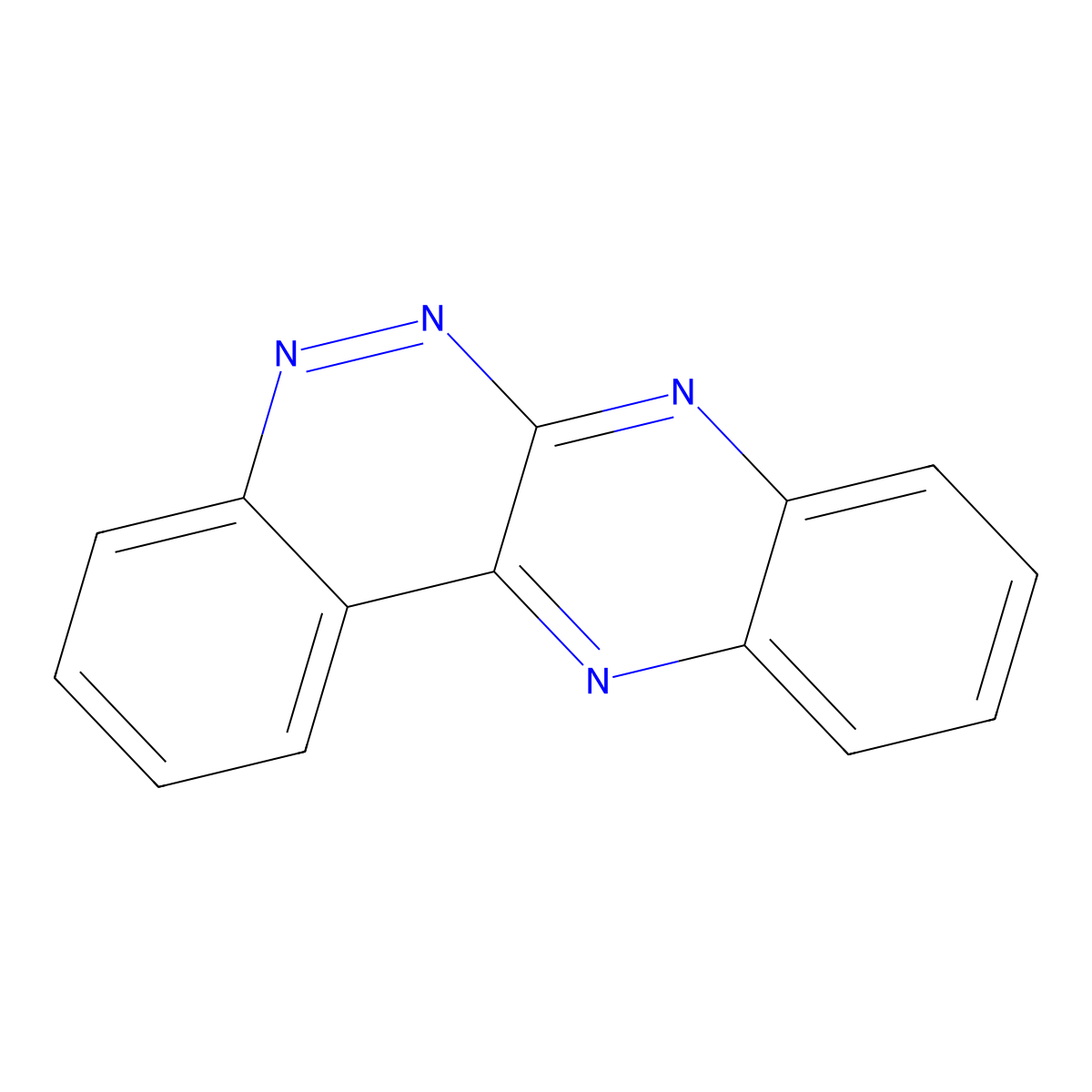 Quinoxalino[2,3-c]cinnoline molecular structure, CAS 75608-87-6