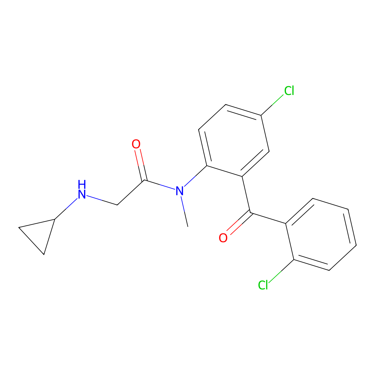Ciprazafone molecular structure, CAS 75616-03-4