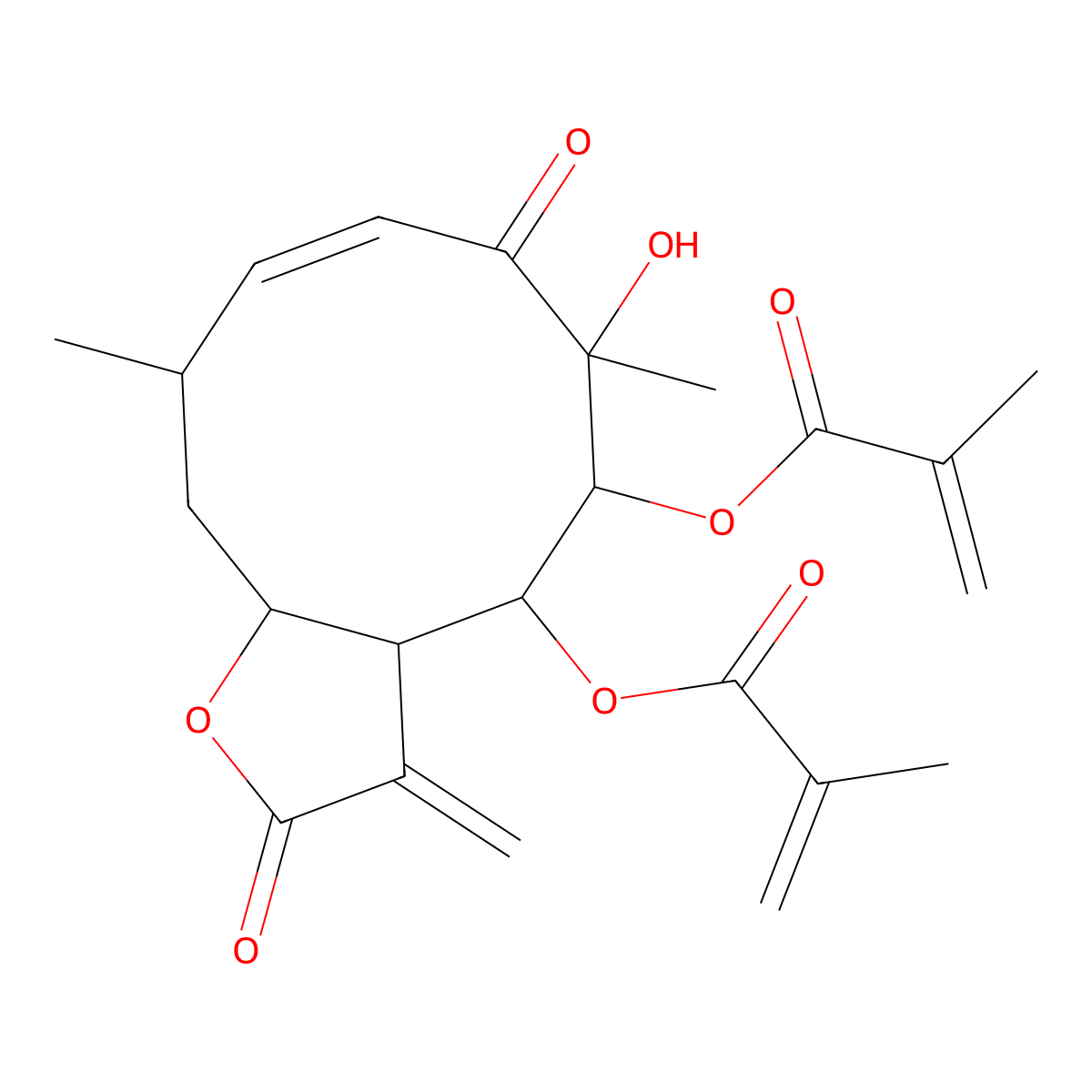Juanislamin molecular structure, CAS 75628-10-3