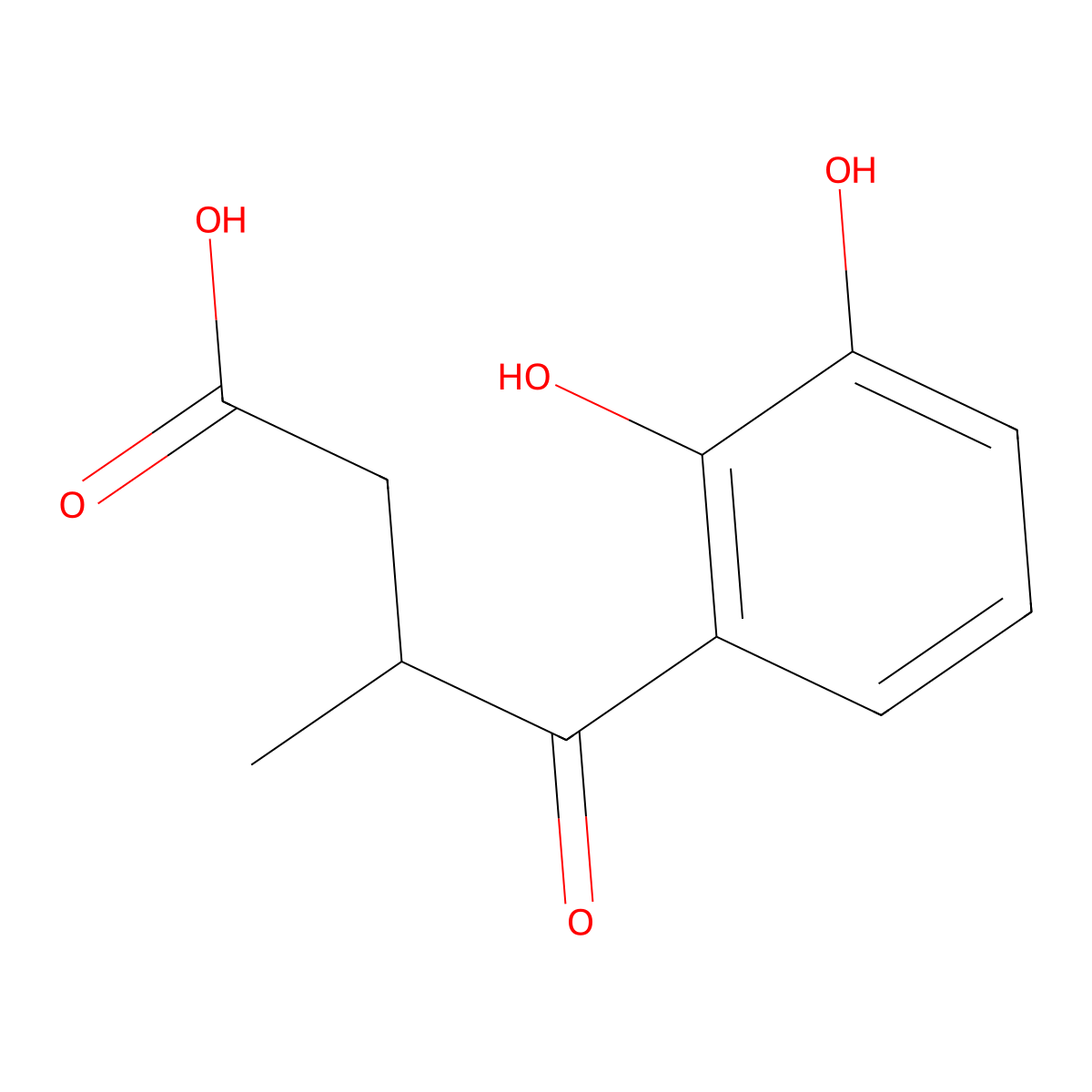 Plumbagic acid molecular structure, CAS 75640-06-1