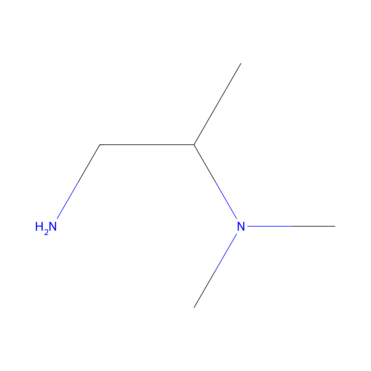 [(2R)-1-aminopropan-2-yl]dimethylamine molecular structure, CAS 756453-31-3