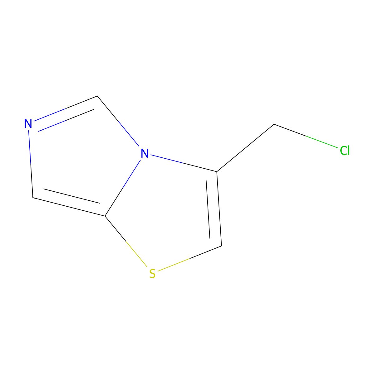 3-(Chloromethyl)imidazo[5,1-b]thiazole molecular structure, CAS 756459-83-3