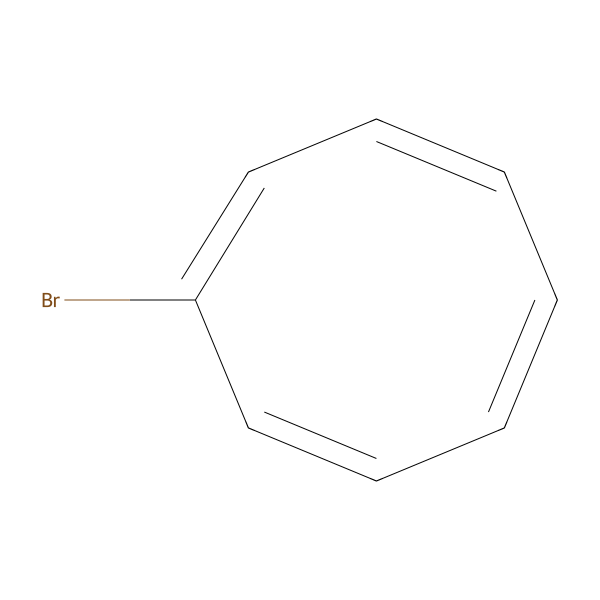1,3,5,7-Cyclooctatetraene, 1-bromo- molecular structure, CAS 7567-22-8