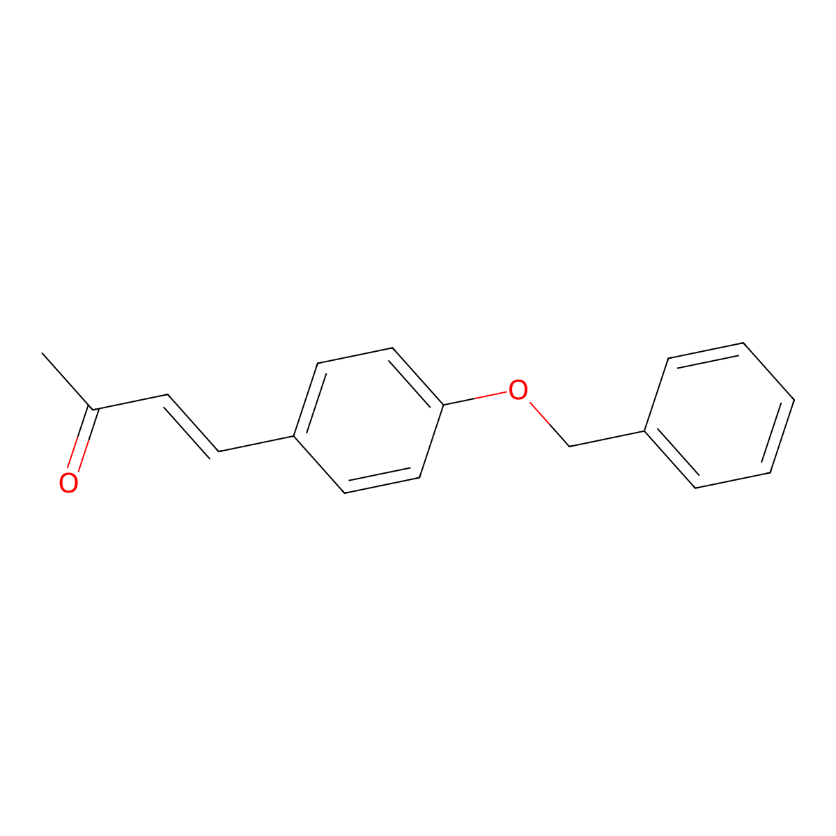 4-[4-(Benzyloxy)phenyl]-3-buten-2-one molecular structure, CAS 75676-91-4