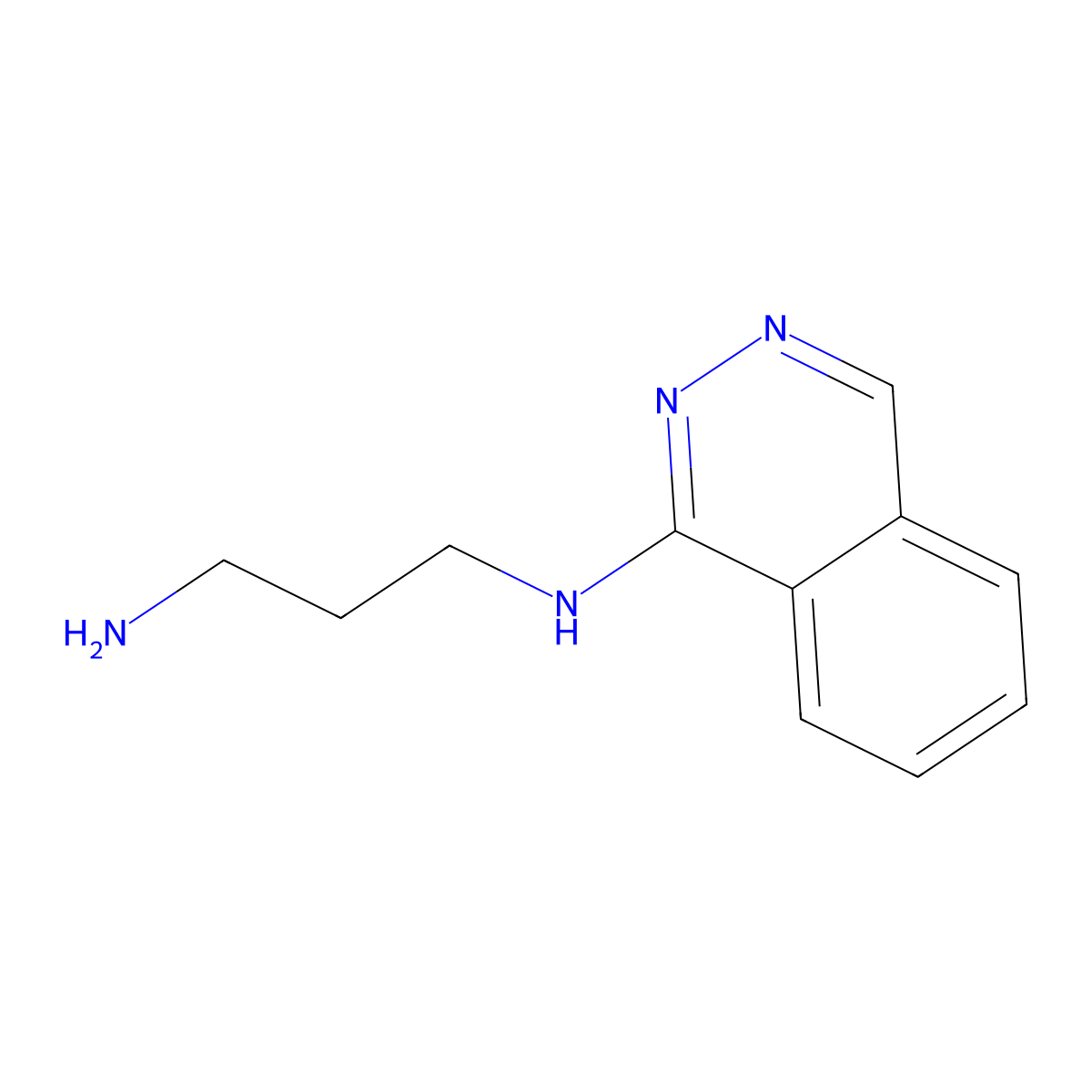 N1-(phthalazin-1-yl)propane-1,3-diamine molecular structure, CAS 756794-21-5