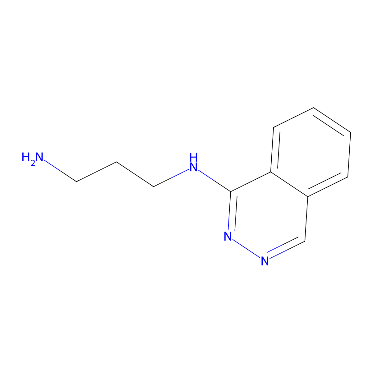 N1-(phthalazin-1-yl)propane-1,3-diamine molecular structure, CAS 756794-21-5