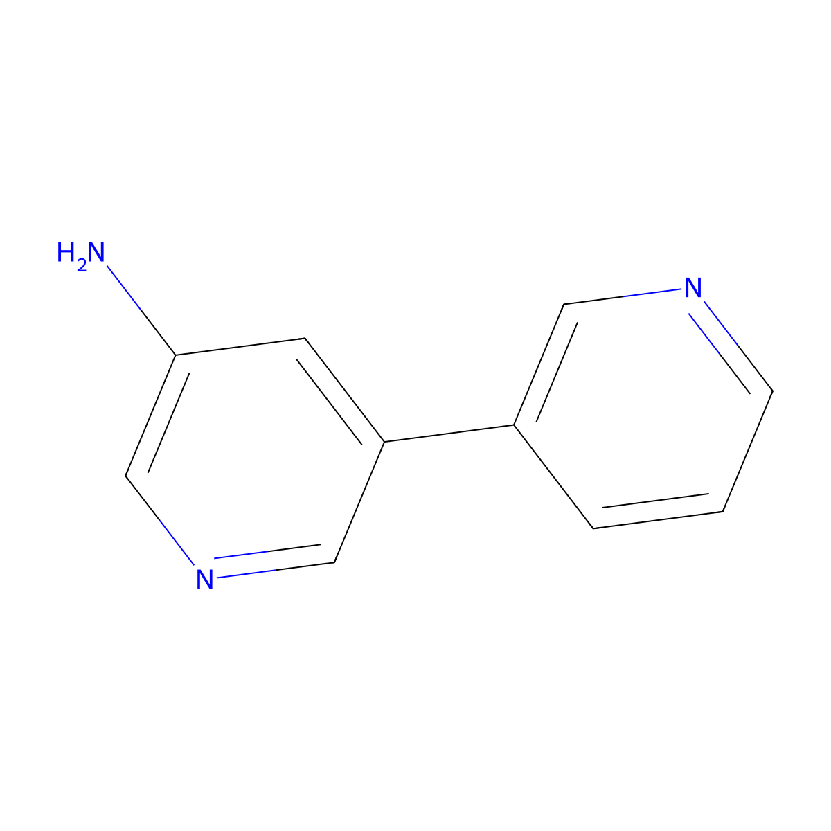 [3,3'-Bipyridin]-5-amine molecular structure, CAS 756809-59-3