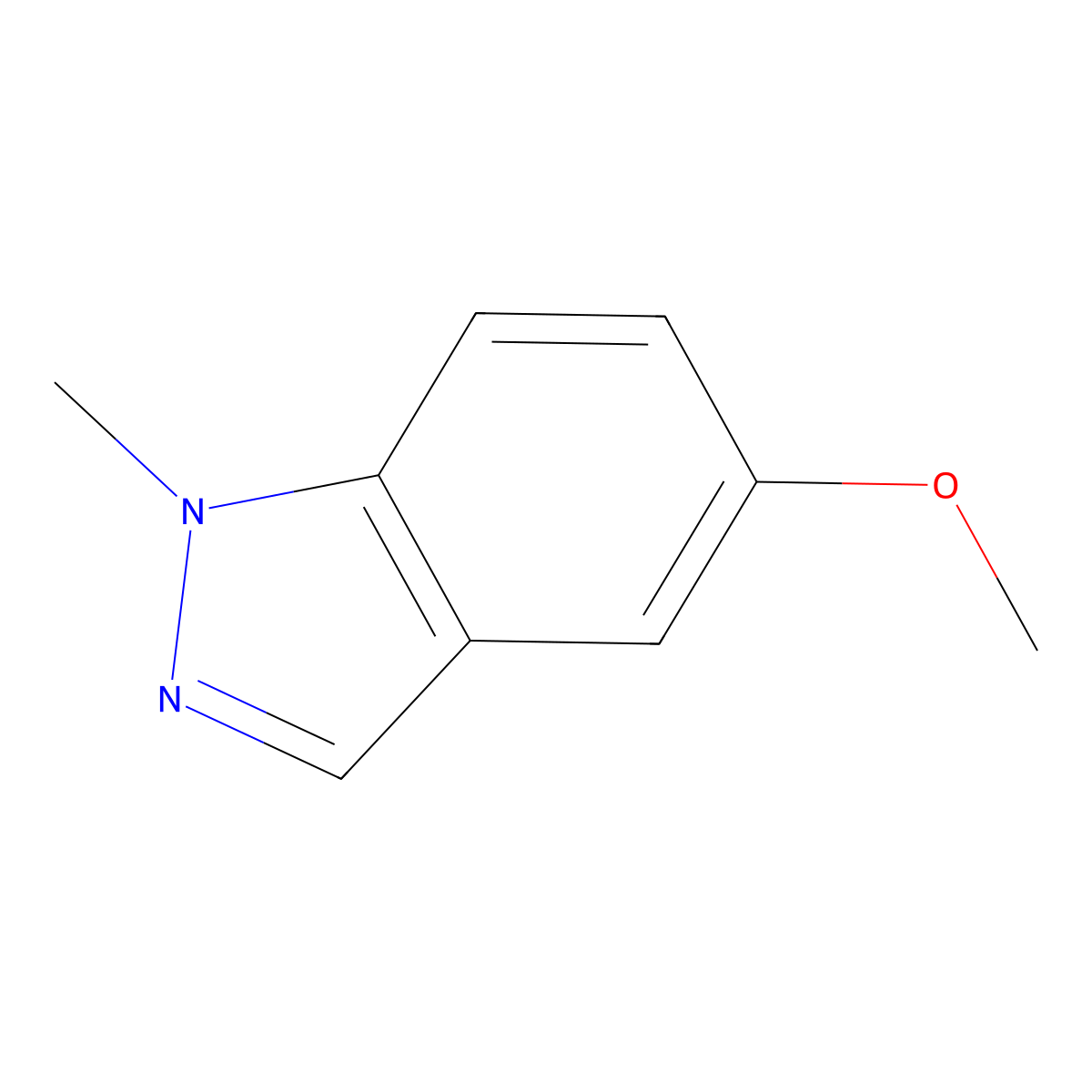 5-Methoxy-1-methylindazole molecular structure, CAS 756839-44-8