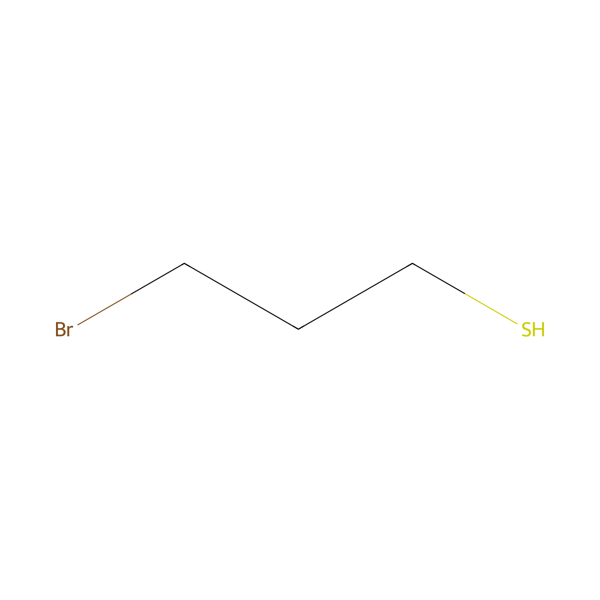 3-Bromopropane-1-thiol molecular structure, CAS 75694-39-2
