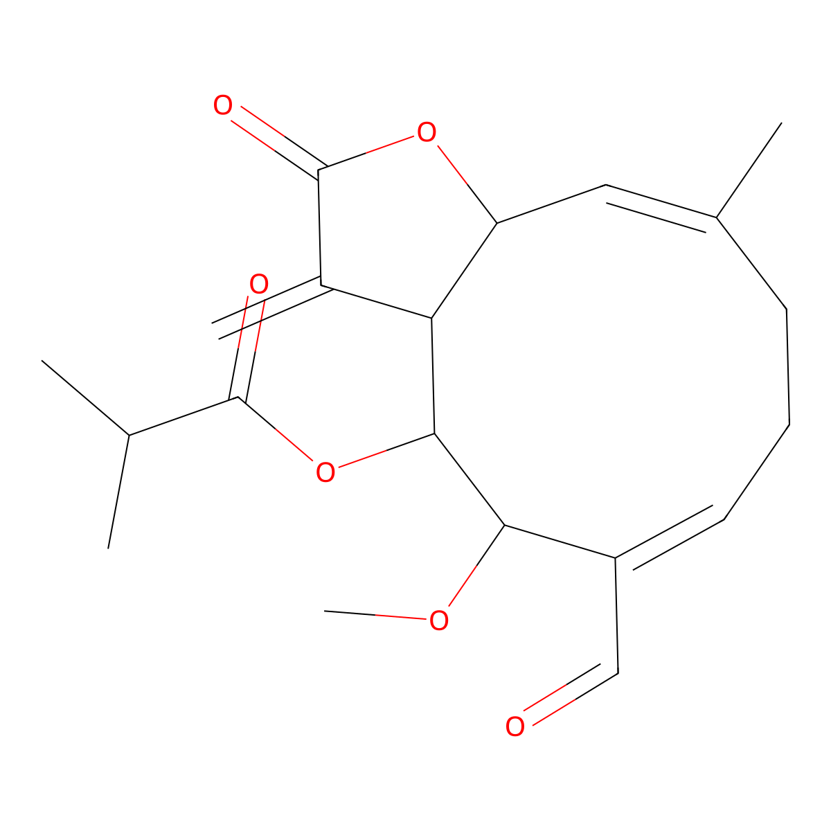 Acanthospermolide molecular structure, CAS 75744-64-8