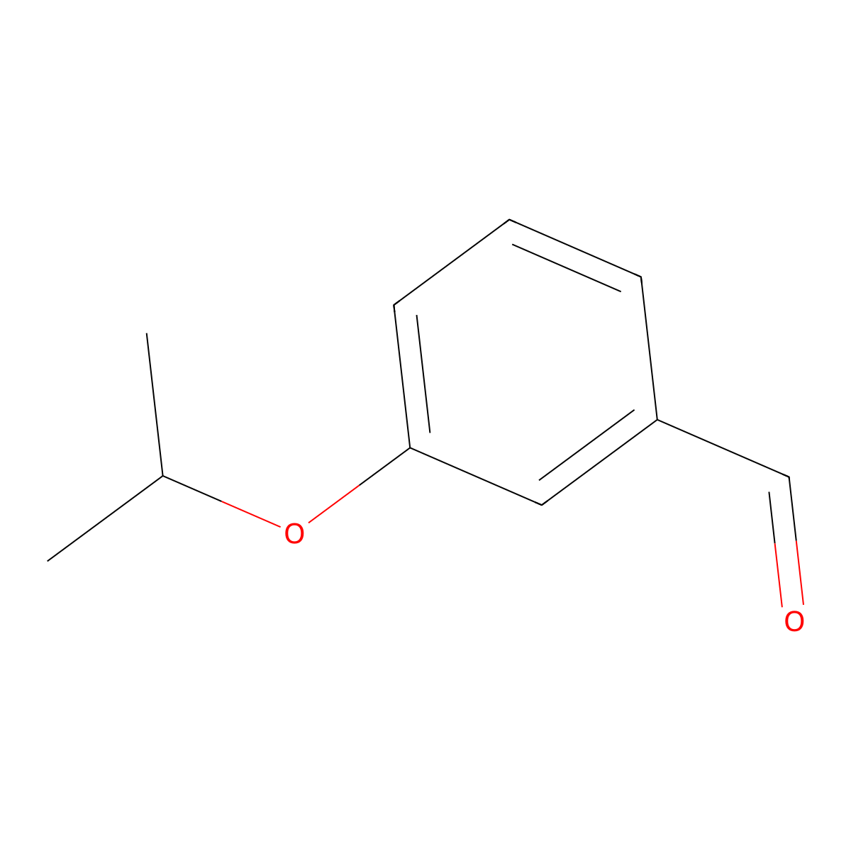 3-Isopropoxybenzaldehyde molecular structure, CAS 75792-33-5