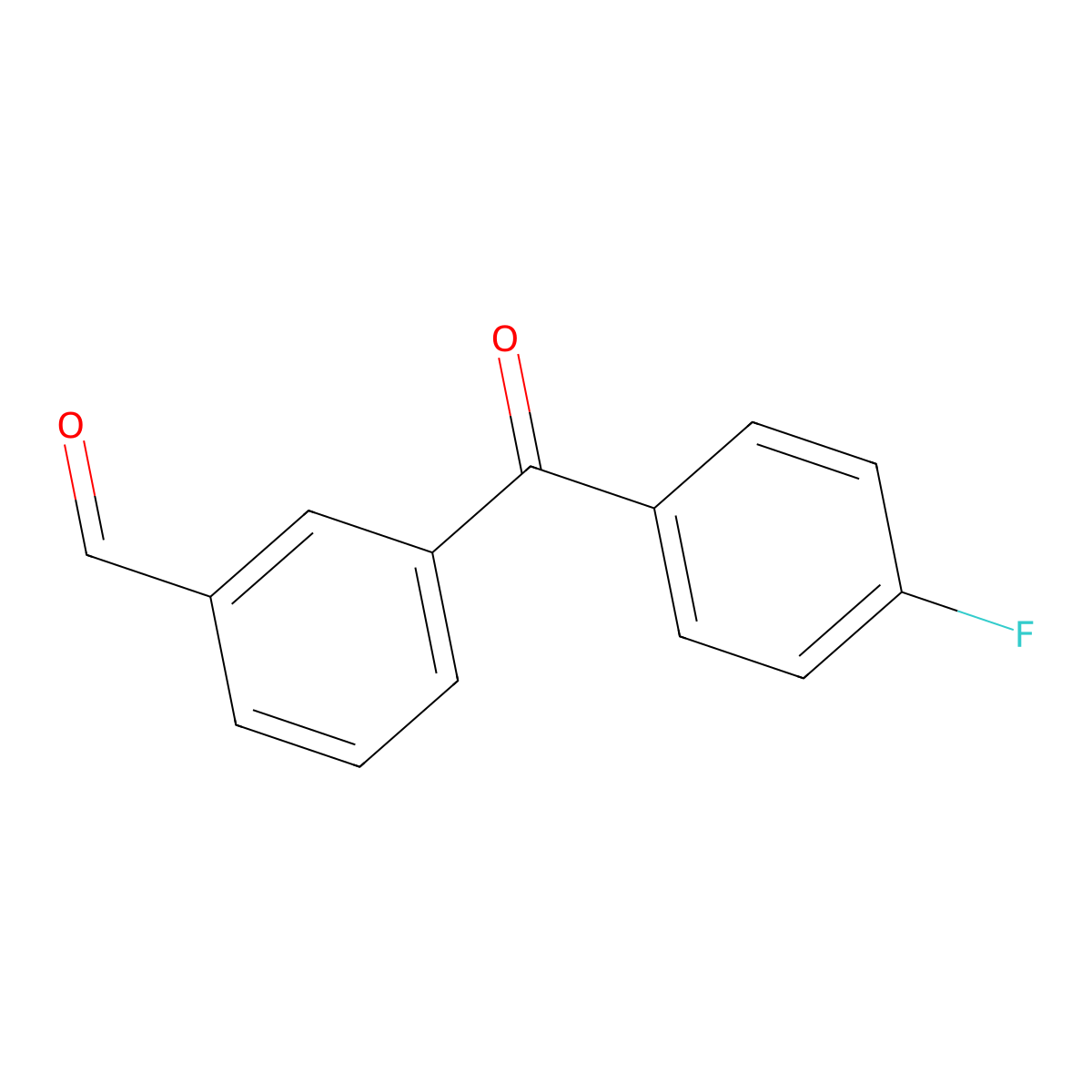 3-(4-Fluorobenzoyl)benzaldehyde molecular structure, CAS 75894-14-3