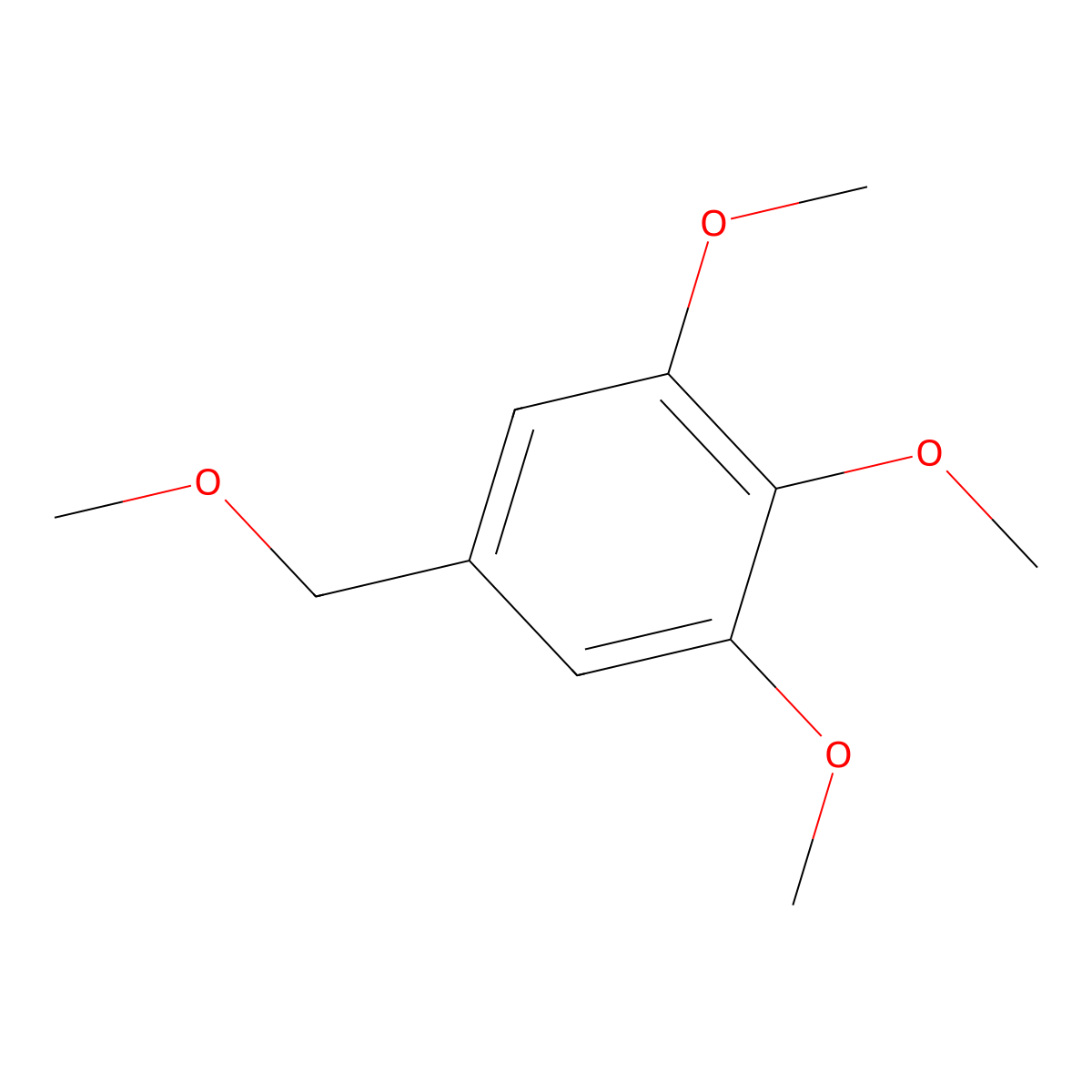 1,2,3-Trimethoxy-5-(methoxymethyl)benzene molecular structure, CAS 75921-68-5