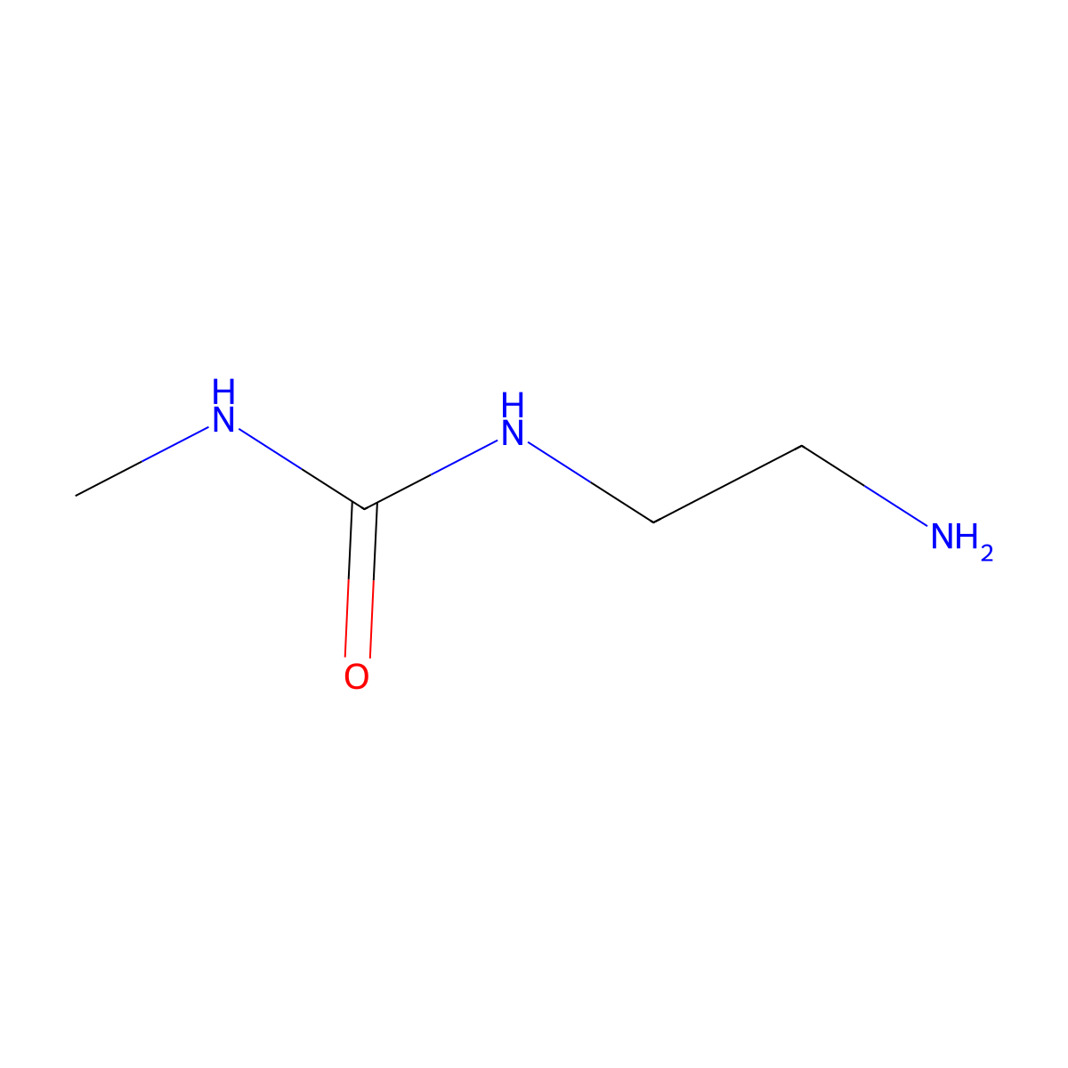 1-(2-Aminoethyl)-3-methylurea molecular structure, CAS 75930-29-9