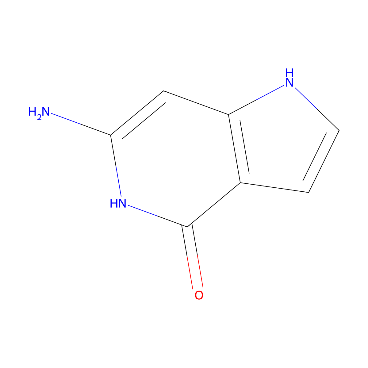 3,7-Dideazaguanine molecular structure, CAS 75938-36-2