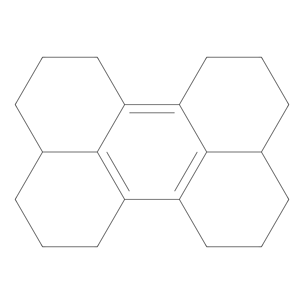 1,2,3,3a,4,5,6,7,8,9,9a,10,11,12-Tetradecahydroperylene molecular structure, CAS 7594-86-7