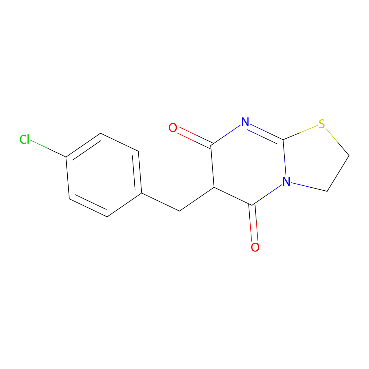 Nuclomedone molecular structure, CAS 75963-52-9