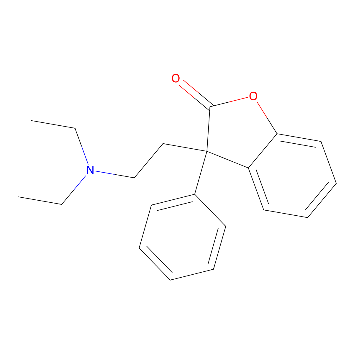 Amolanone molecular structure, CAS 76-65-3