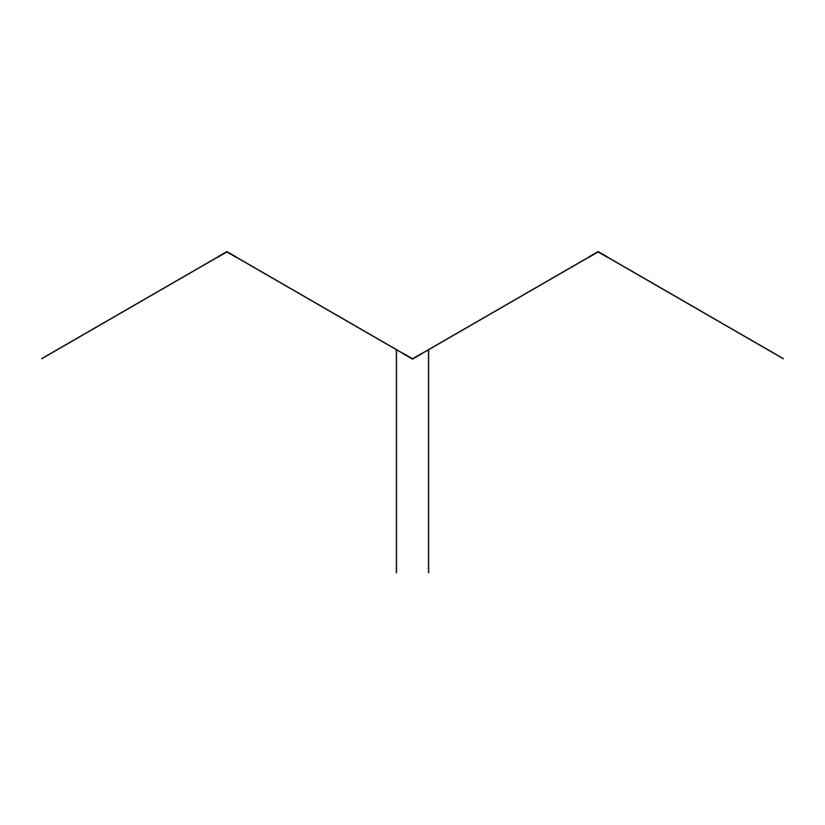 2-Ethyl-1-butene molecular structure, CAS 760-21-4