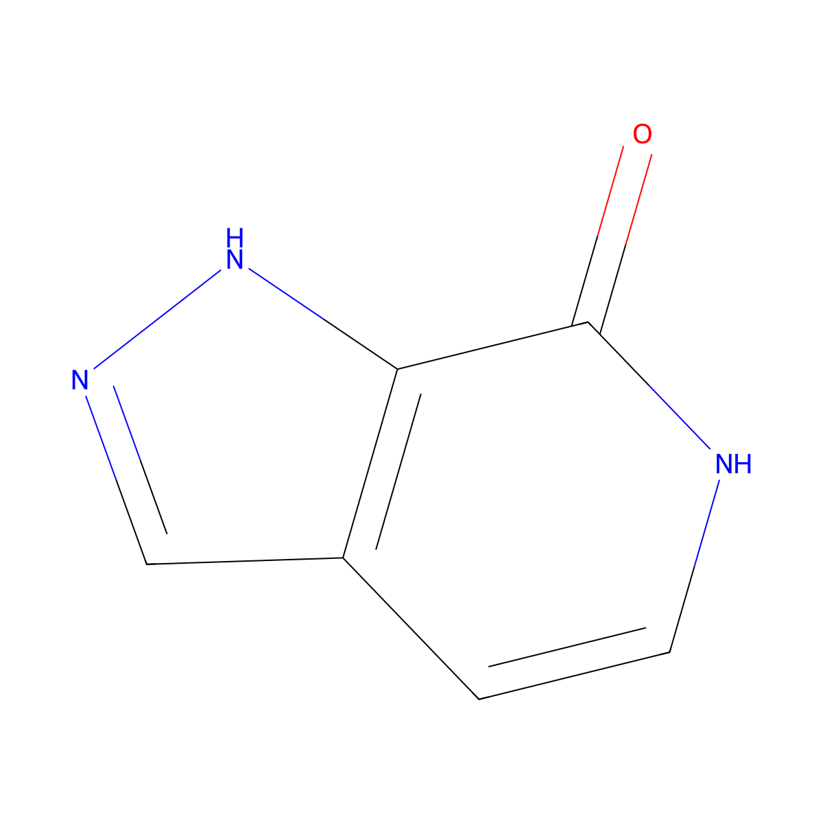 1H,6H,7H-pyrazolo[3,4-c]pyridin-7-one molecular structure, CAS 76006-09-2