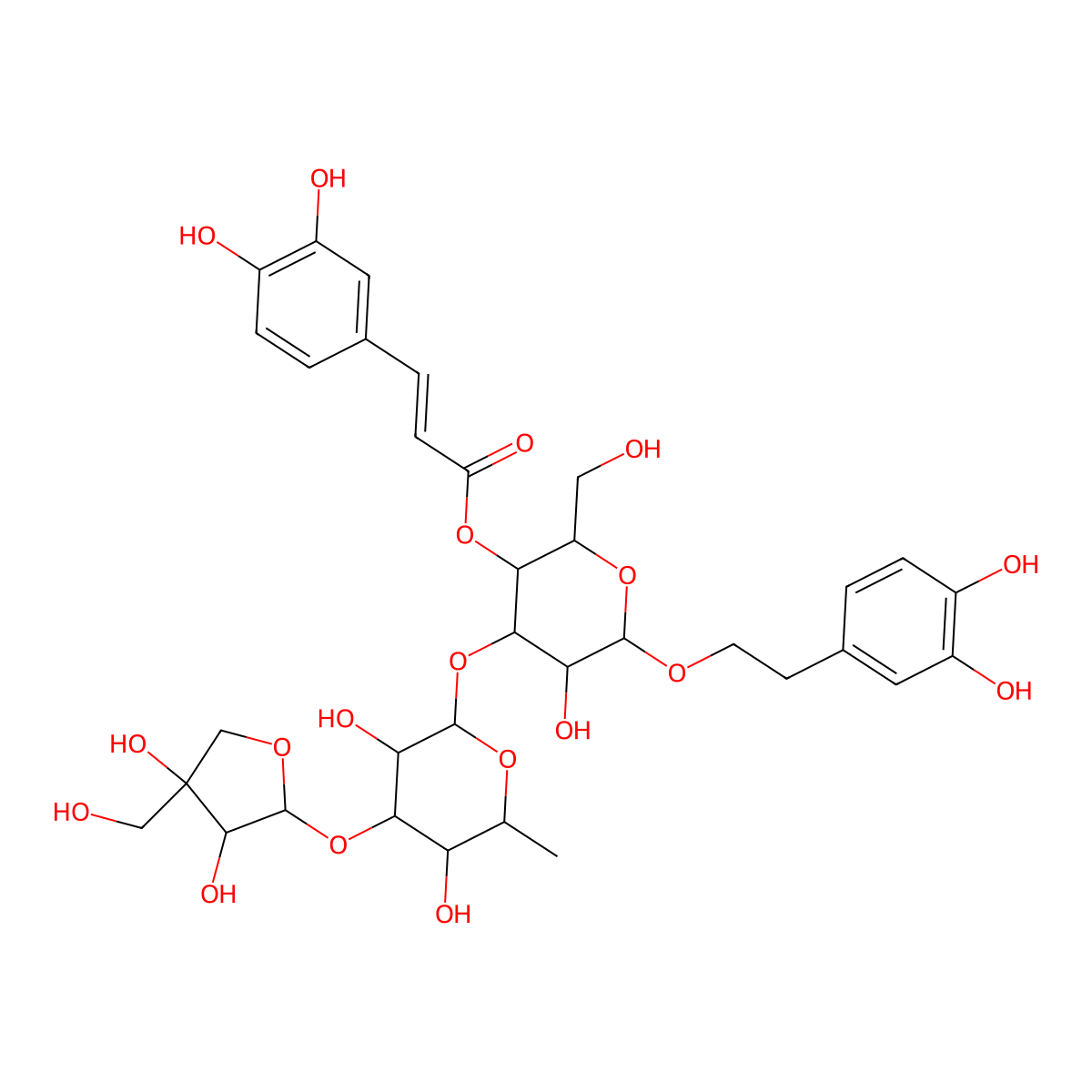 Myricoside molecular structure, CAS 76076-04-5