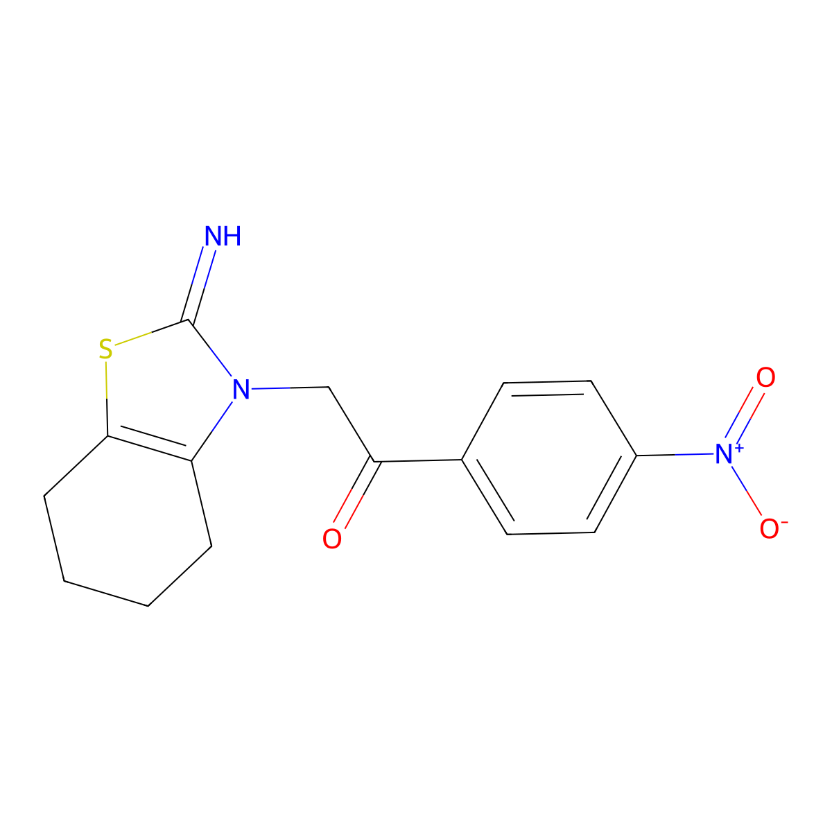 p-nitro-Pifithrin-alpha parent molecular structure, CAS 760937-54-0