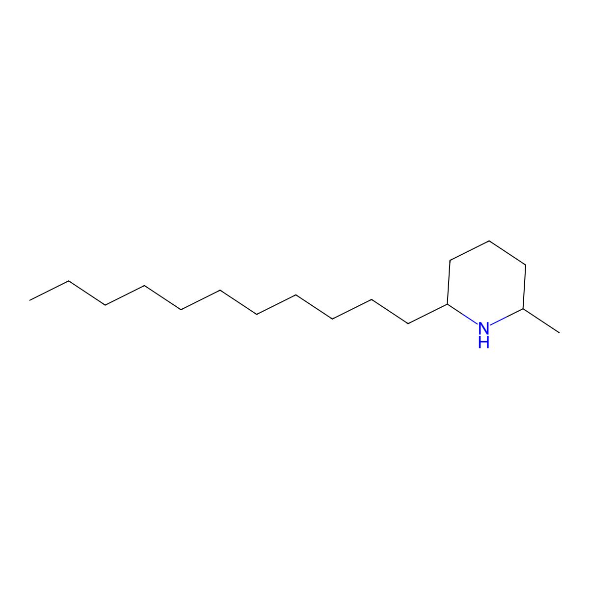 Solenopsin molecular structure, CAS 76094-26-3