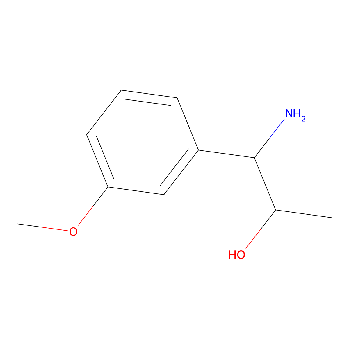 (1R,2S)-1-Amino-1-(3-methoxyphenyl)propan-2-ol molecular structure, CAS 760941-90-0