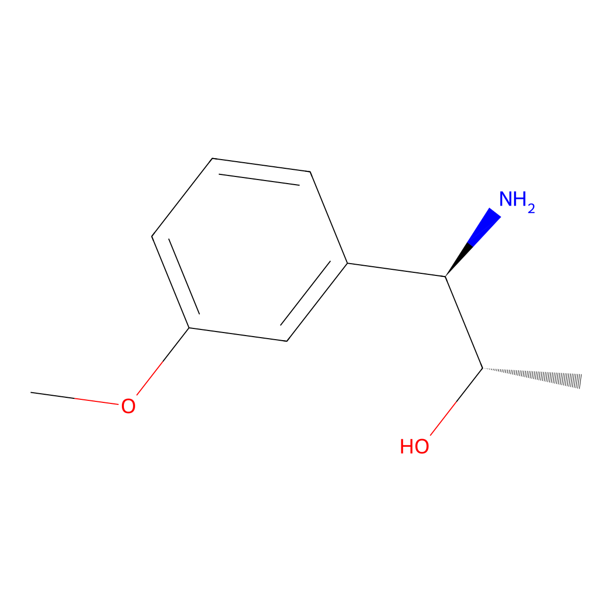 (1R,2S)-1-Amino-1-(3-methoxyphenyl)propan-2-ol molecular structure, CAS 760941-90-0