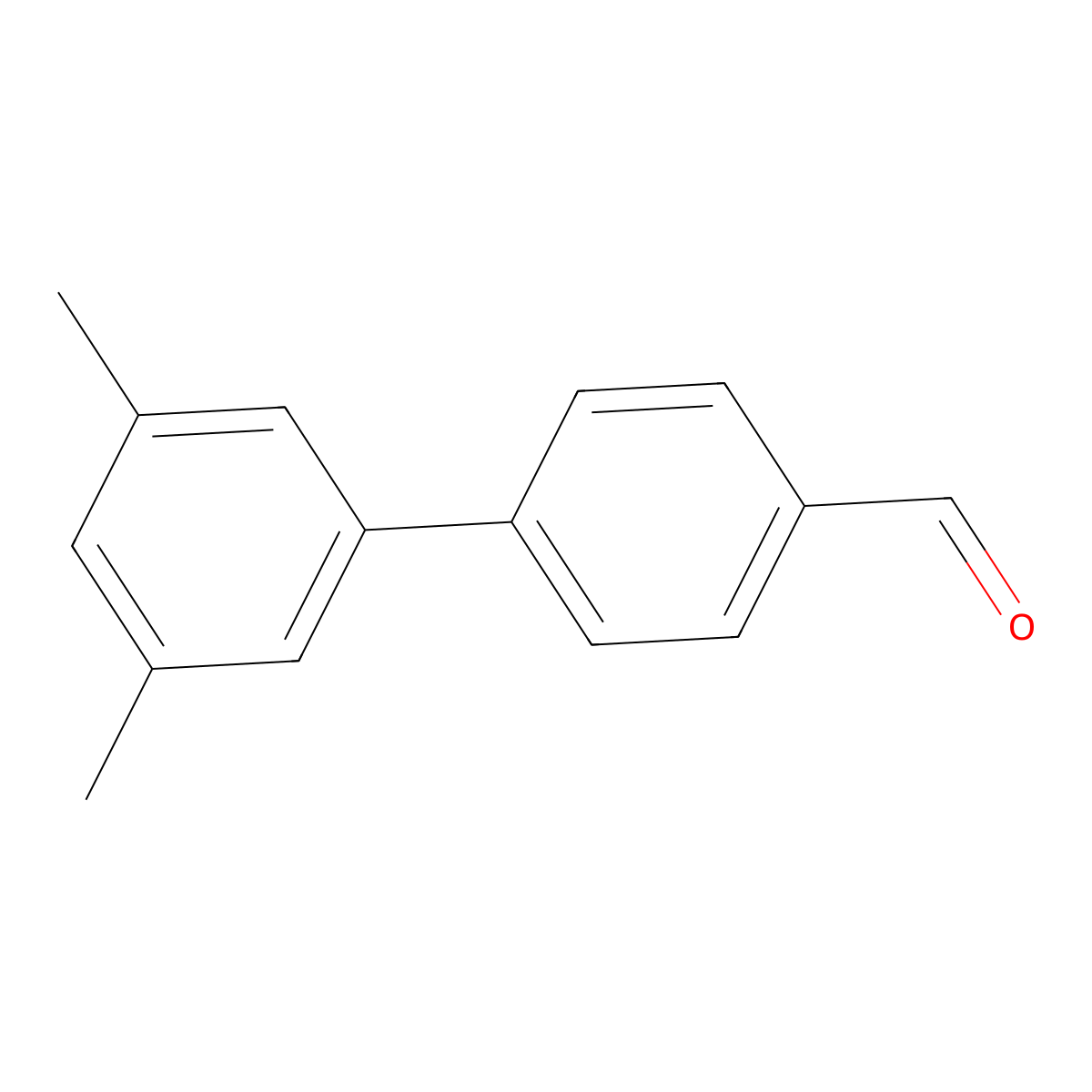 4-(3,5-Dimethylphenyl)benzaldehyde molecular structure, CAS 760976-10-1