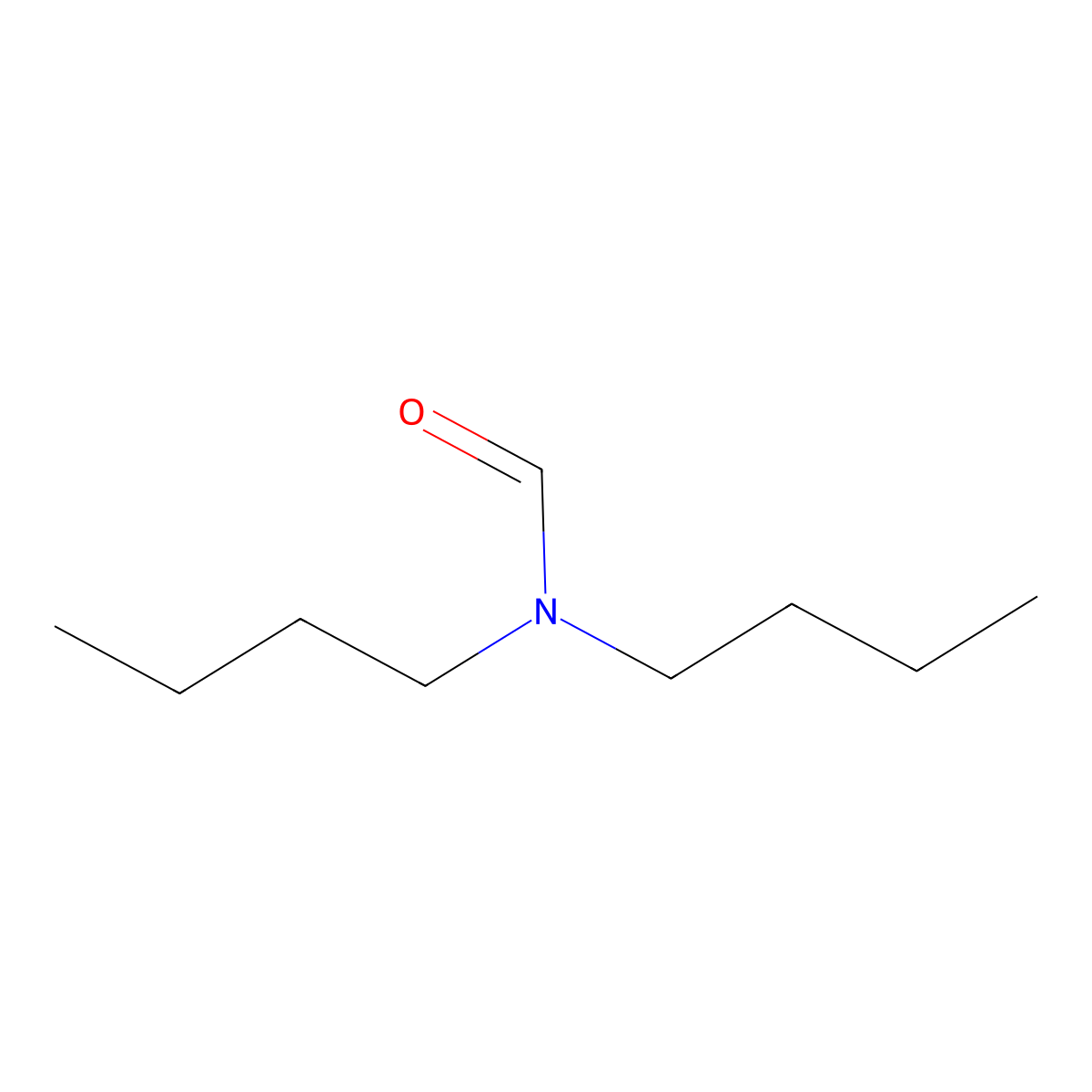N,N-Dibutylformamide molecular structure, CAS 761-65-9