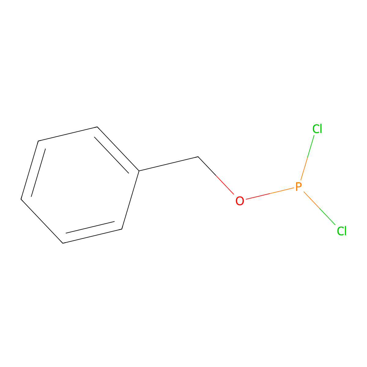 Benzyldichlorophosphite molecular structure, CAS 76101-29-6