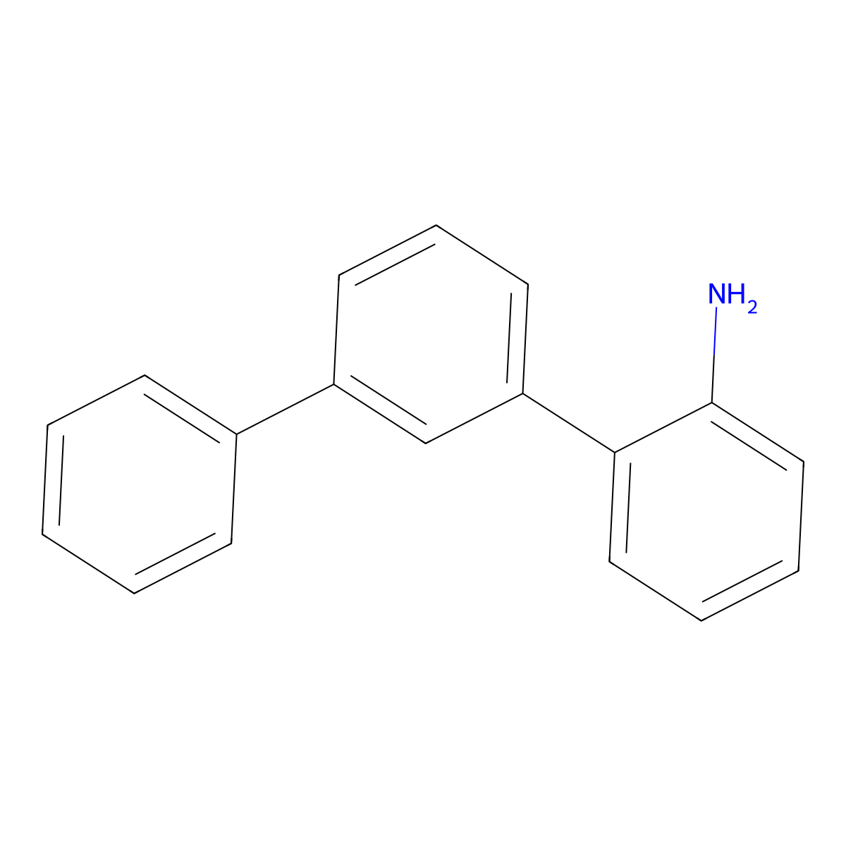 [1,1':3',1''-Terphenyl]-2-amine molecular structure, CAS 76129-25-4