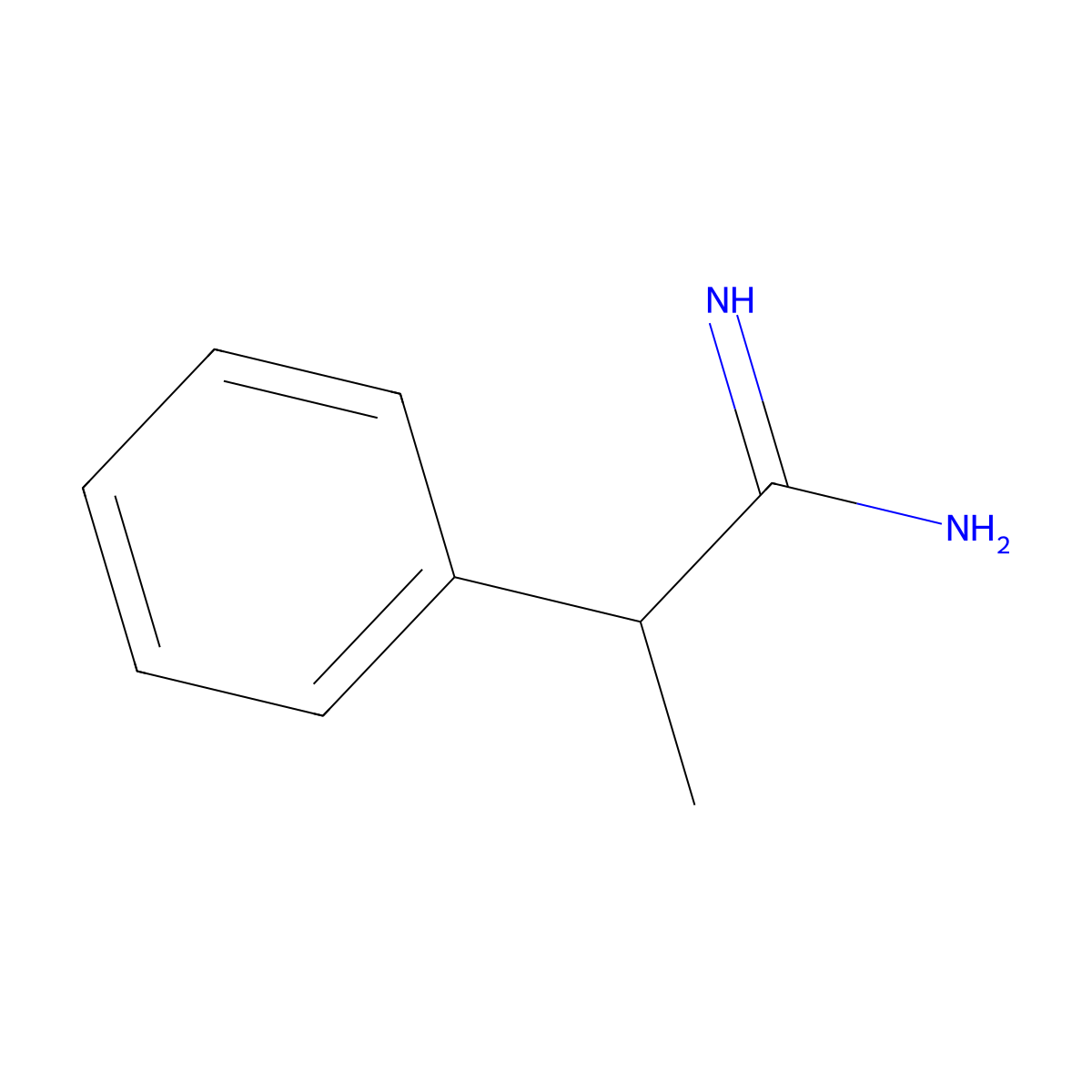 2-Phenylpropanimidamide molecular structure, CAS 761353-05-3