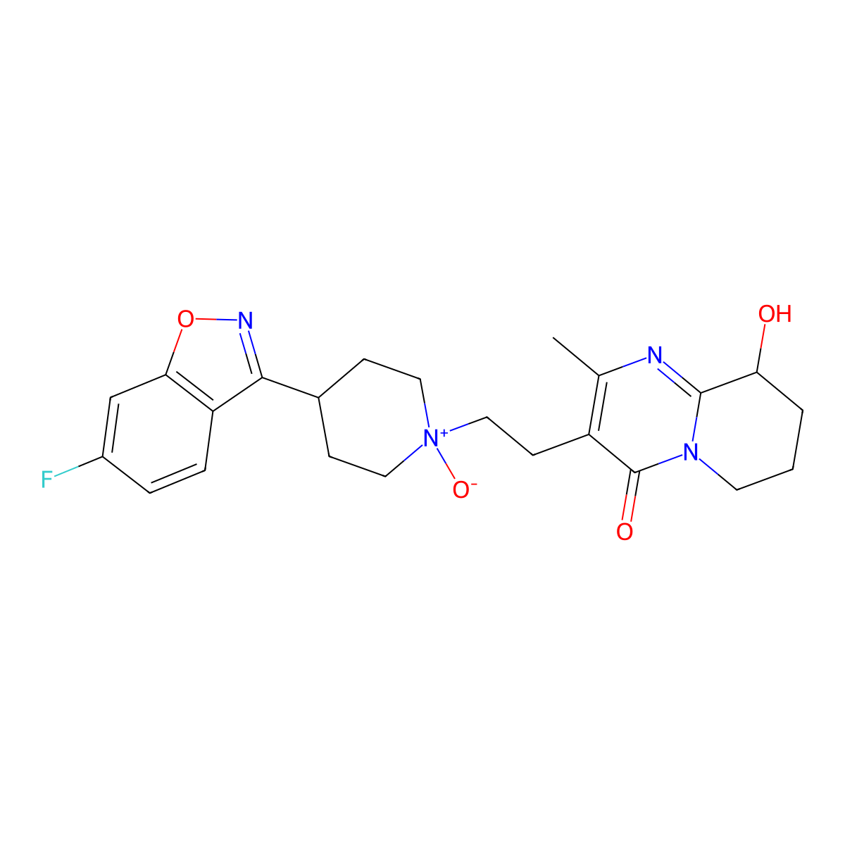Paliperidone N-Oxide molecular structure, CAS 761460-08-6