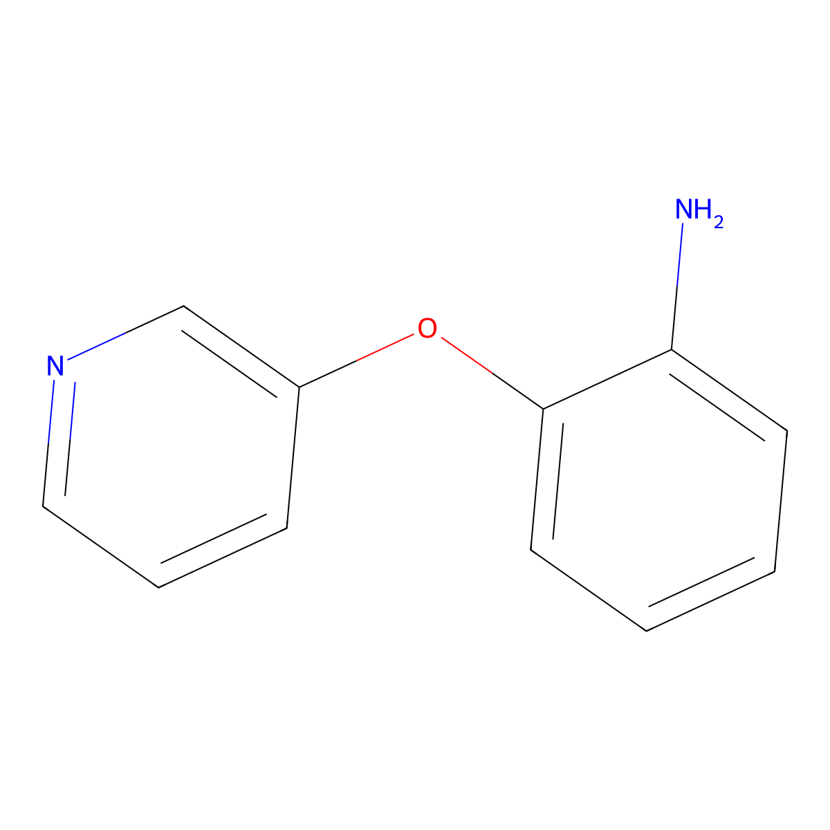 2-(Pyridin-3-Yloxy)Aniline molecular structure, CAS 76167-49-2