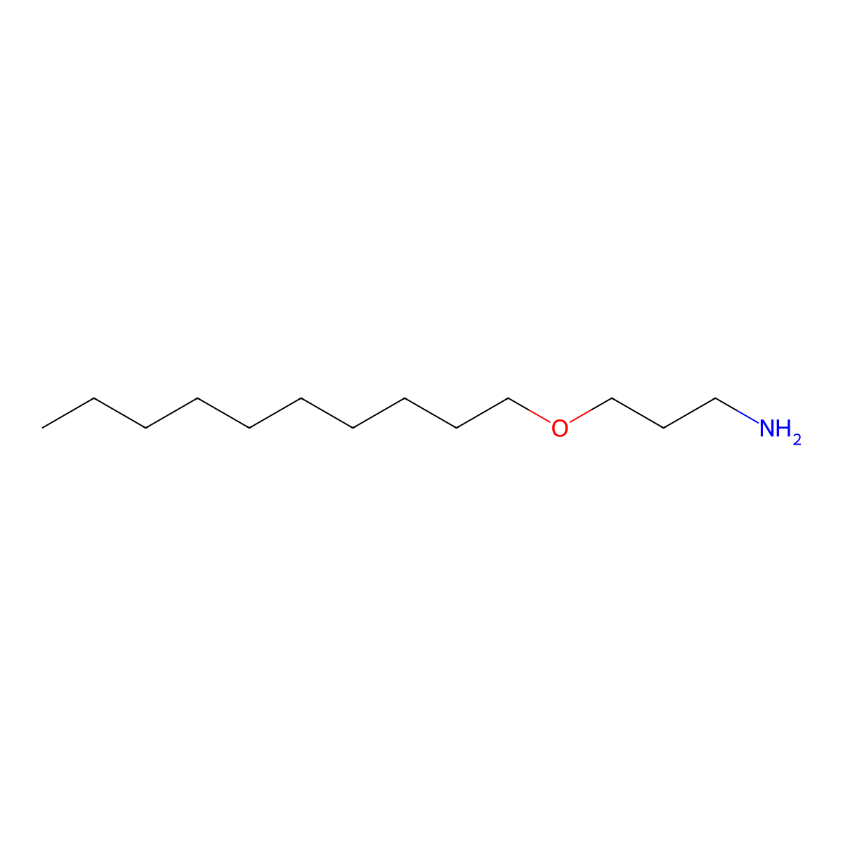 3-(Decyloxy)propan-1-amine molecular structure, CAS 7617-78-9