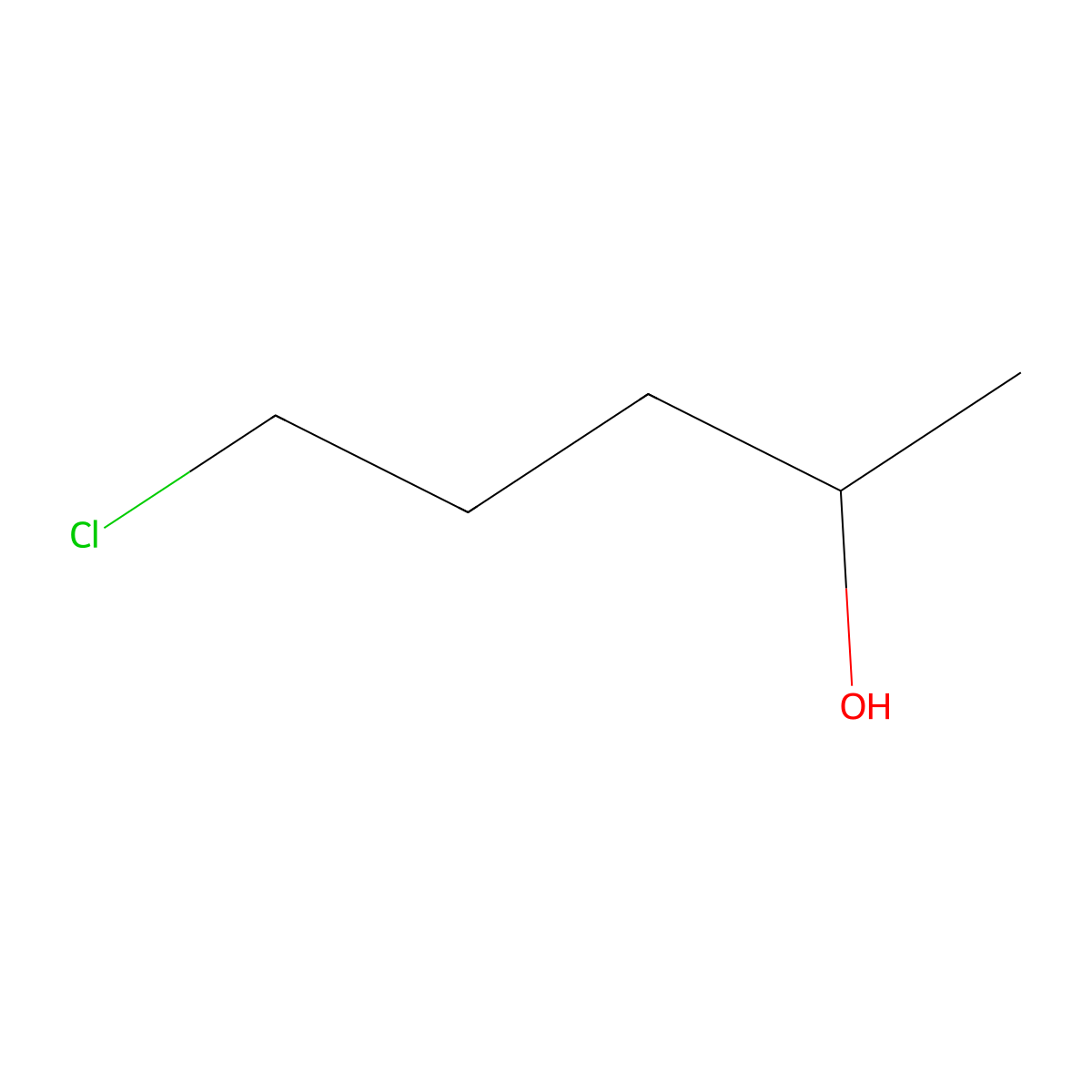 (R)-5-Chloro-2-pentanol molecular structure, CAS 76188-95-9