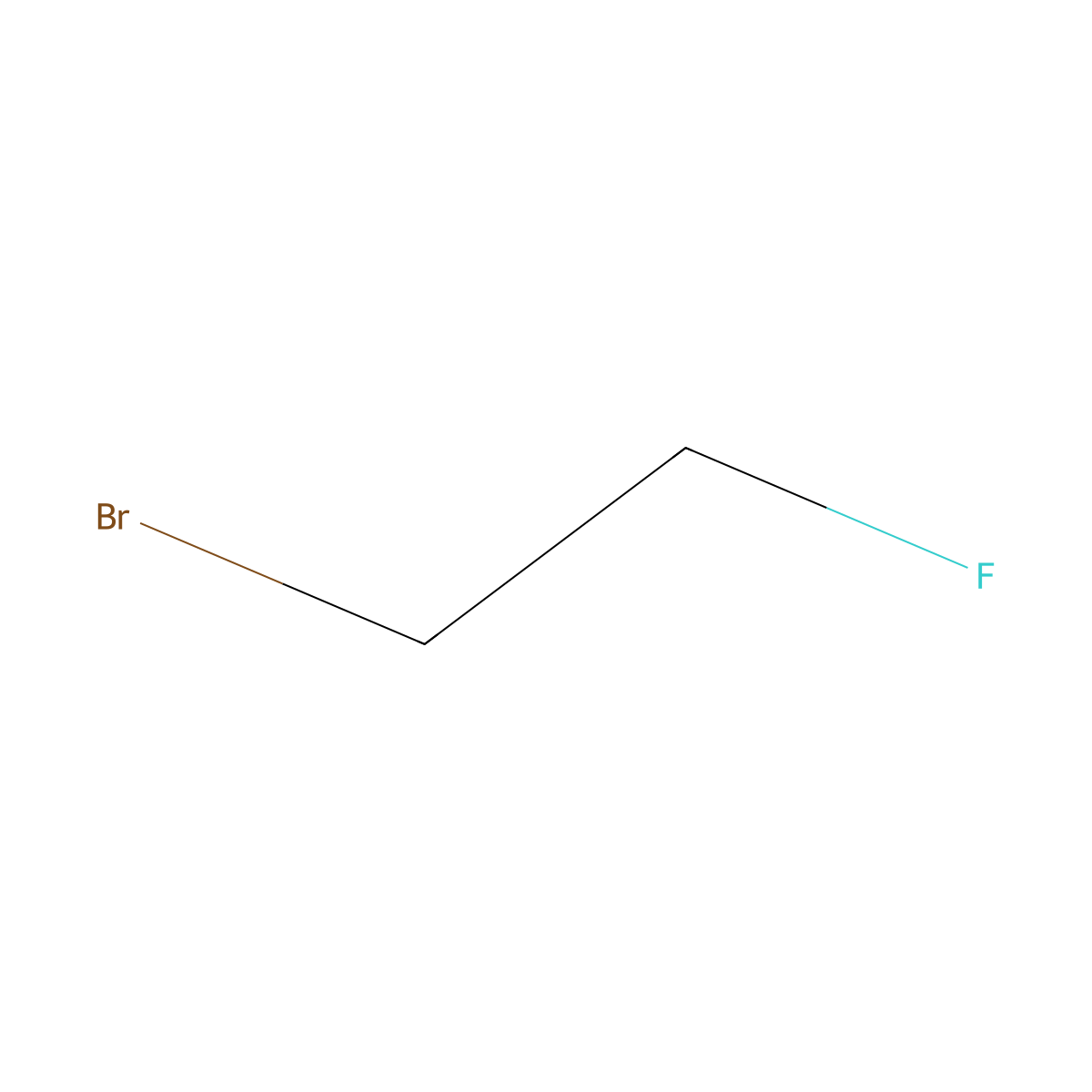 2-Fluoroethyl bromide molecular structure, CAS 762-49-2