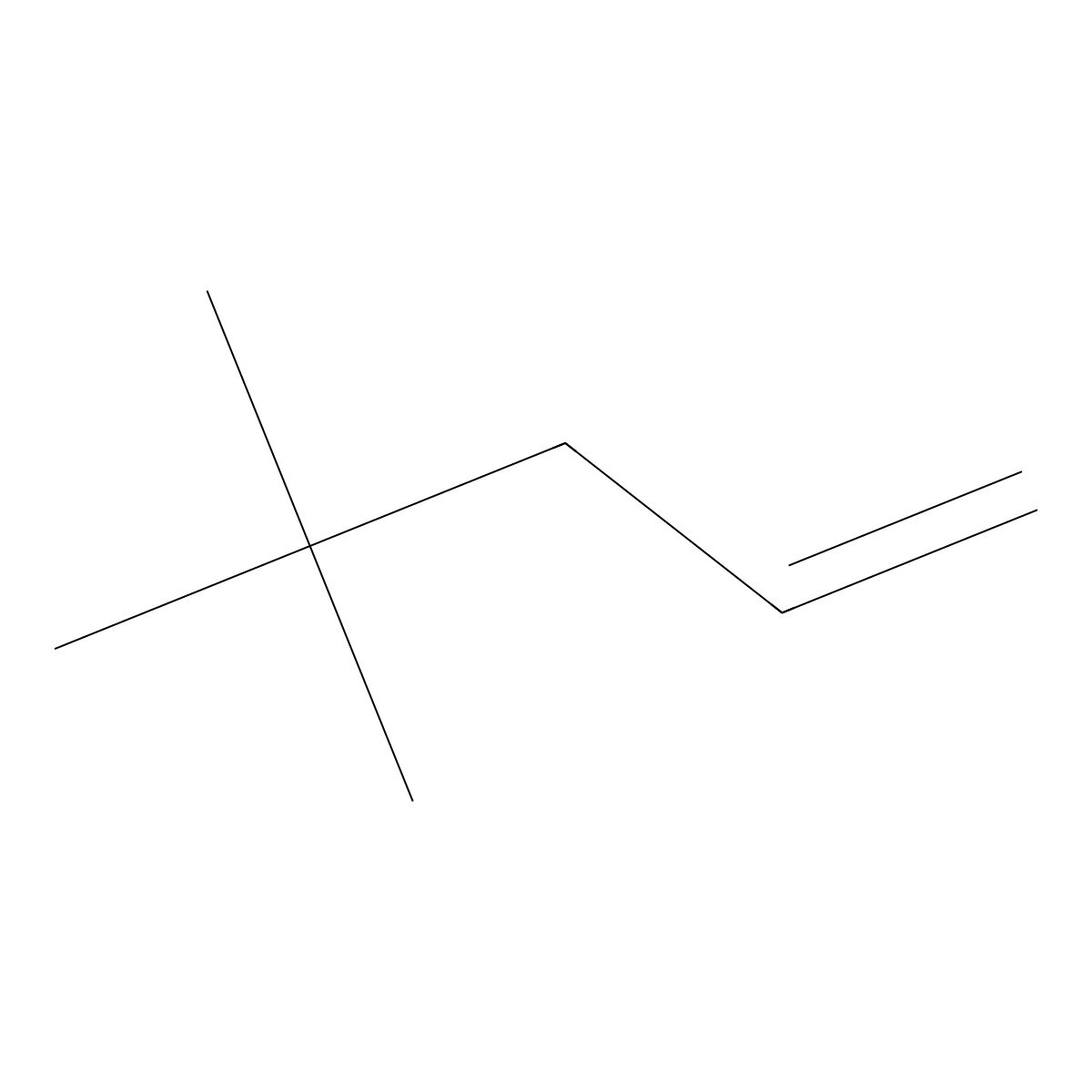 4,4-Dimethylpent-1-ene molecular structure, CAS 762-62-9