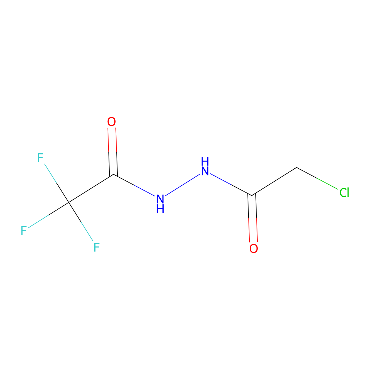 N'-(Chloroacetyl)-2,2,2-trifluoroacetohydrazide molecular structure, CAS 762240-99-3